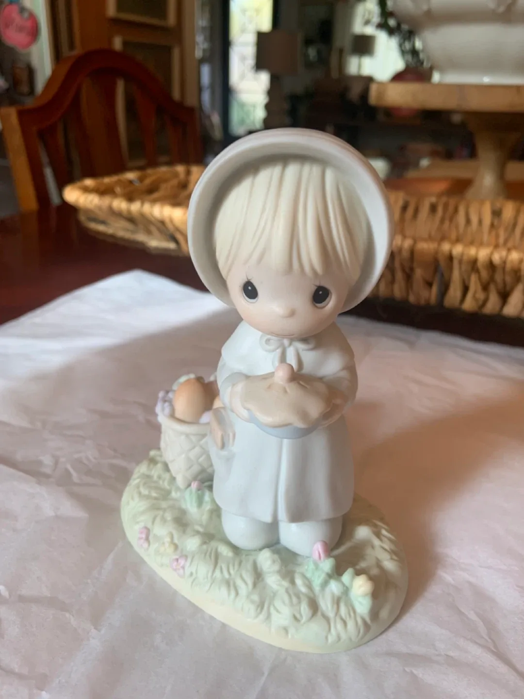 VINTAGE ‘ PRECIOUS MOMENTS CALENDAR PIE GIRL ! 1988 image indicator(6)