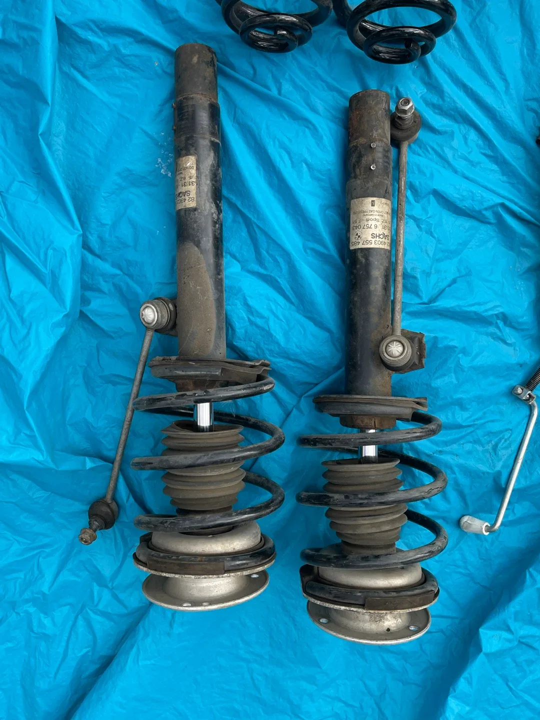 BMW E46 front struts. Still working fine