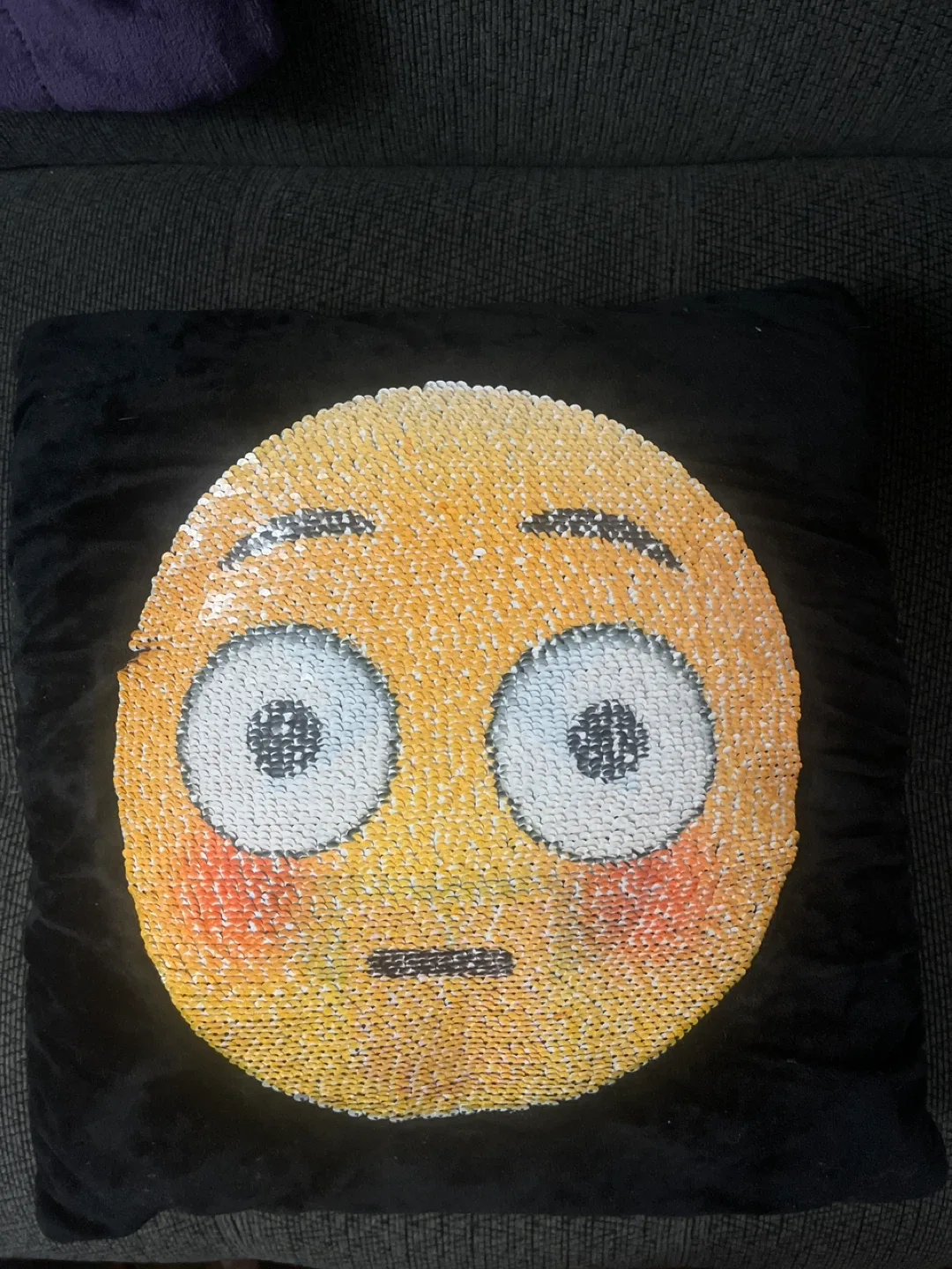 Emoji Sequin Pillow image indicator(2)