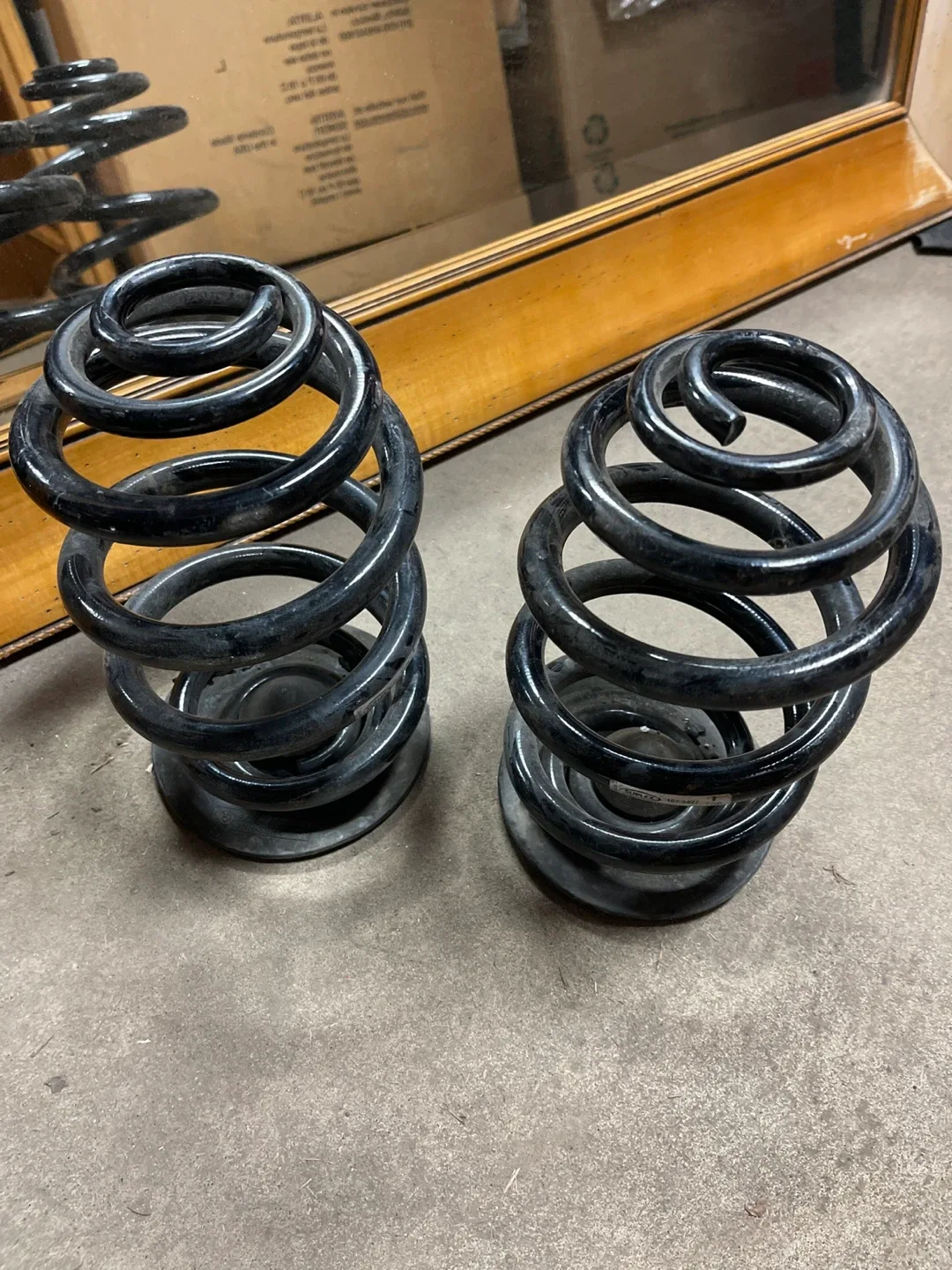 BMW E34 Rear Coils.  Working fine