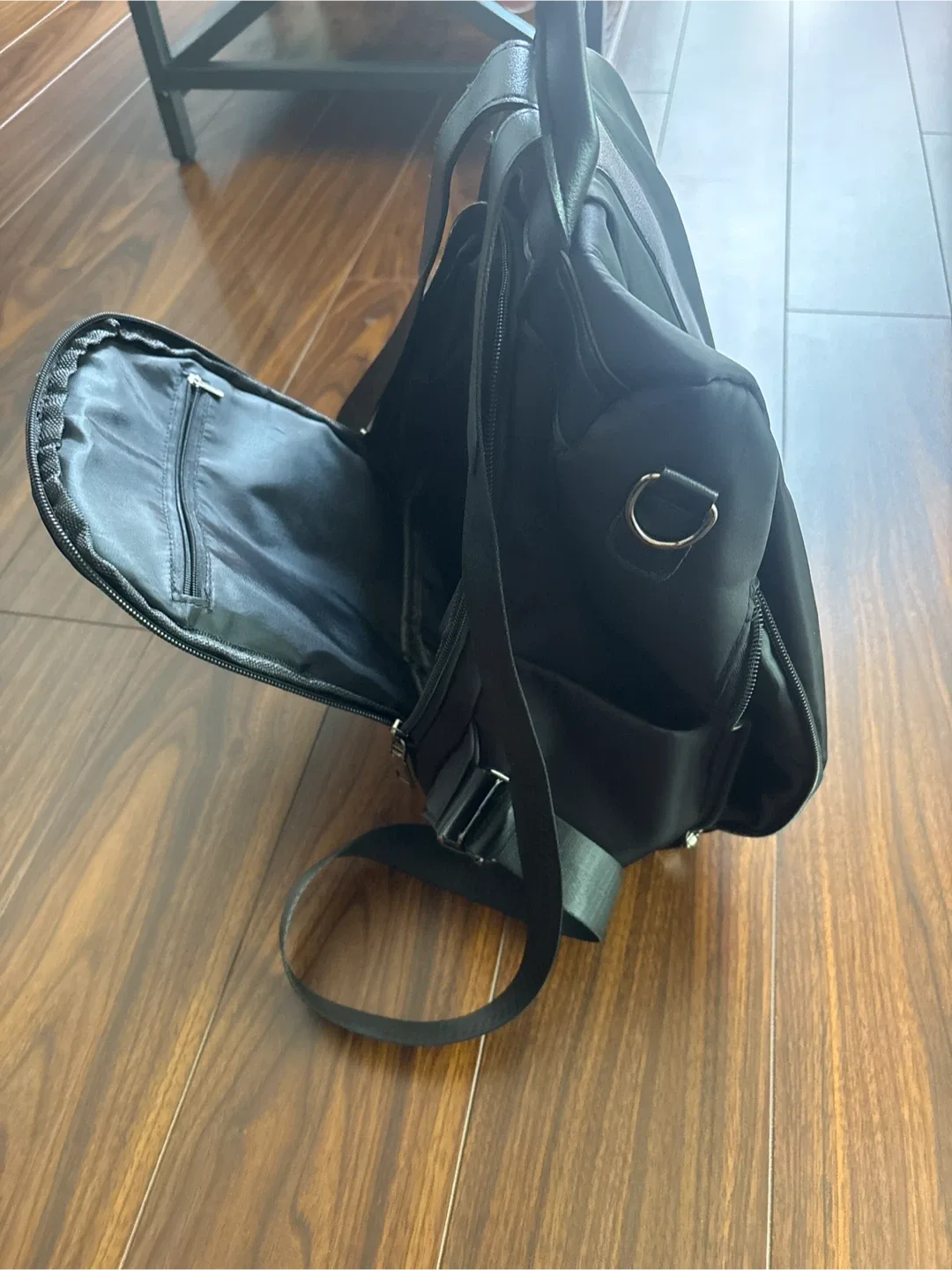 Black Nylon backpack image indicator(5)
