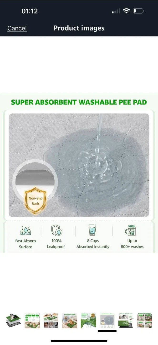 🐾 PICK FOR LIFE Dog Potty Toilet (Large Size 41”x26.8”) – New 🐶 image indicator(5)
