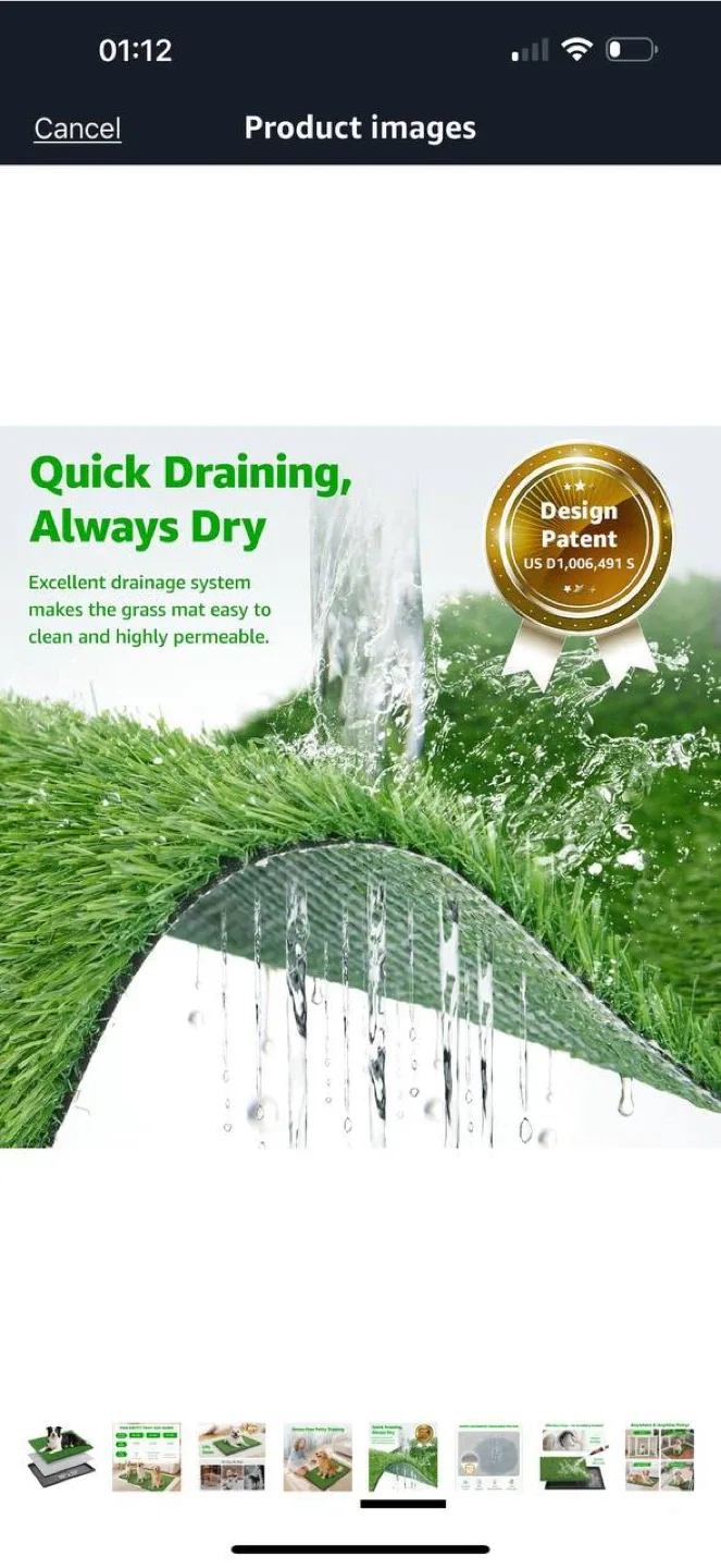 🐾 PICK FOR LIFE Dog Potty Toilet (Large Size 41”x26.8”) – New 🐶 image indicator(4)