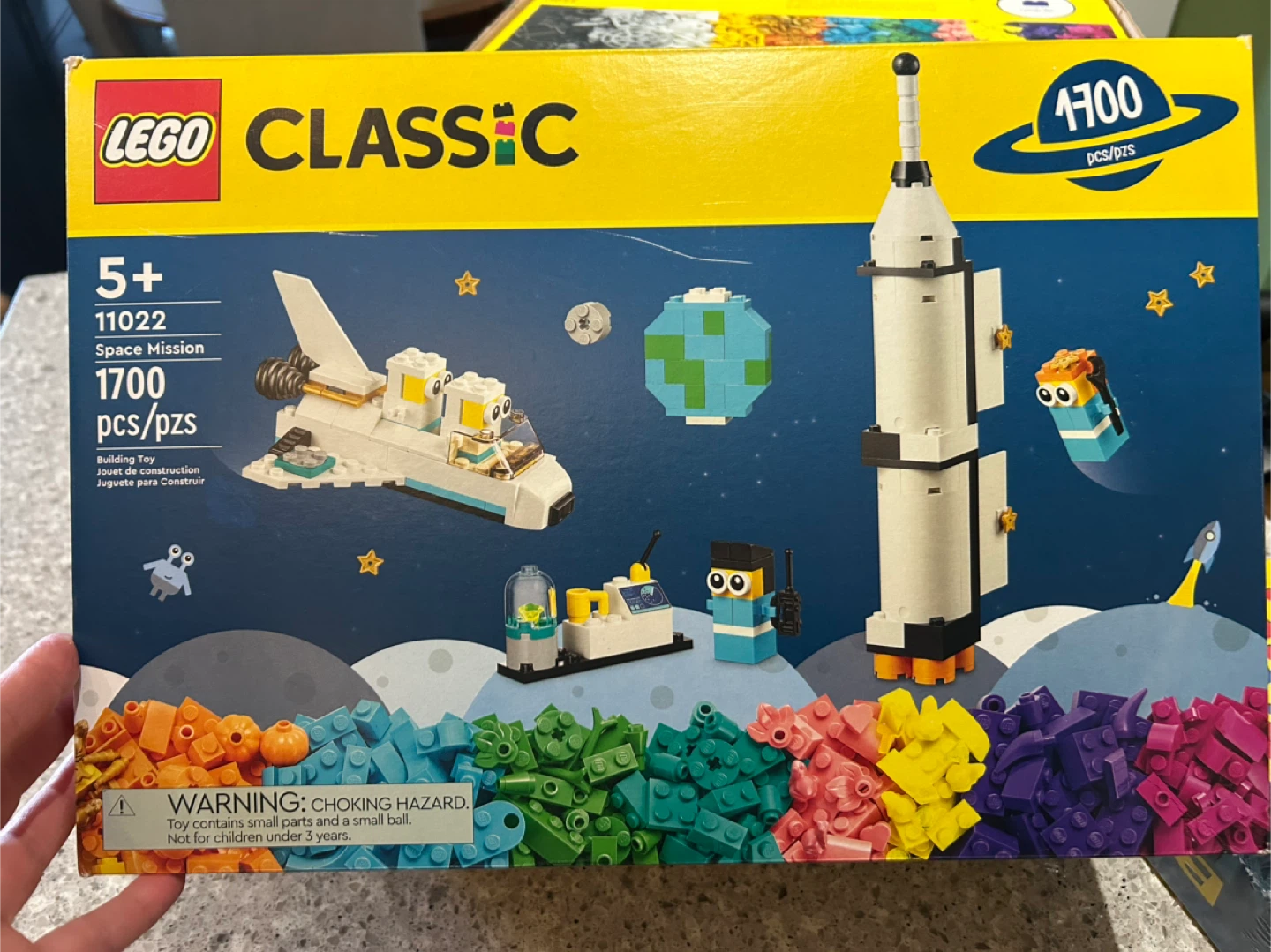 LEGO Classic 11022 Space Mission 1700 Pcs 5+