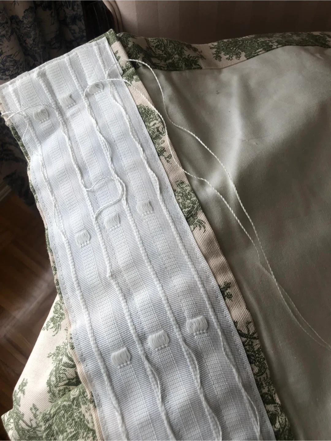 Custom Toile Curtain Panel (2) image indicator(4)