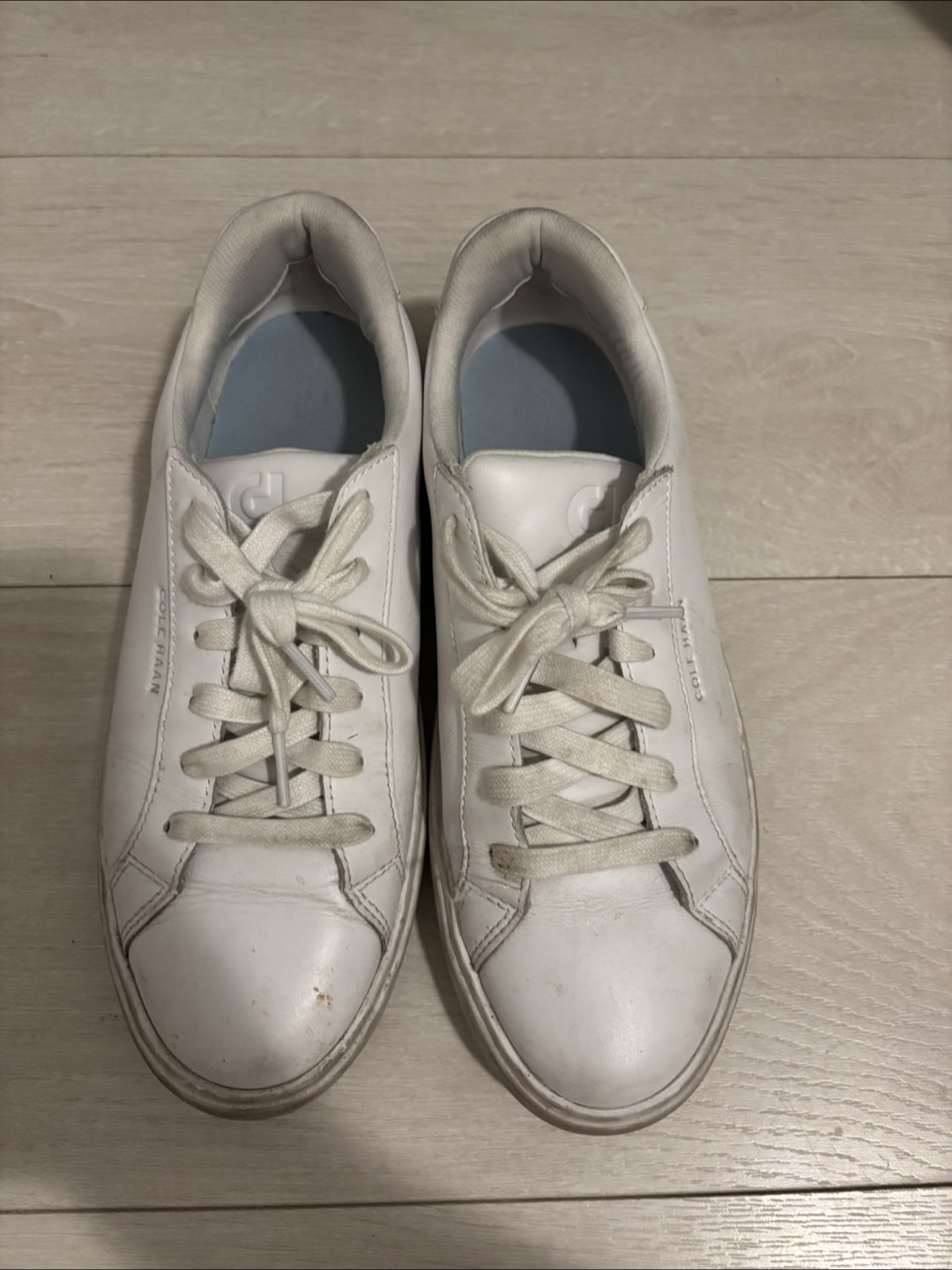 FREE Cole Haan White Leather Sneakers