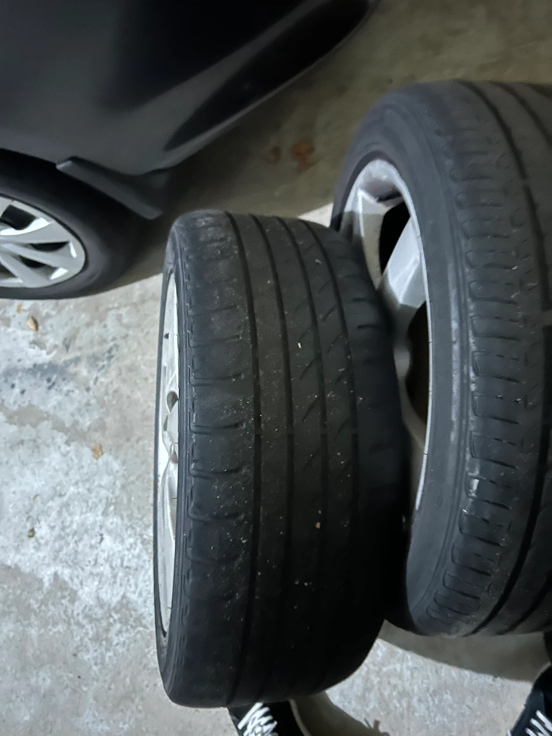 Set of 4 Mazda/Hyundai Rims with Tires - 215/50R17 - photo 5