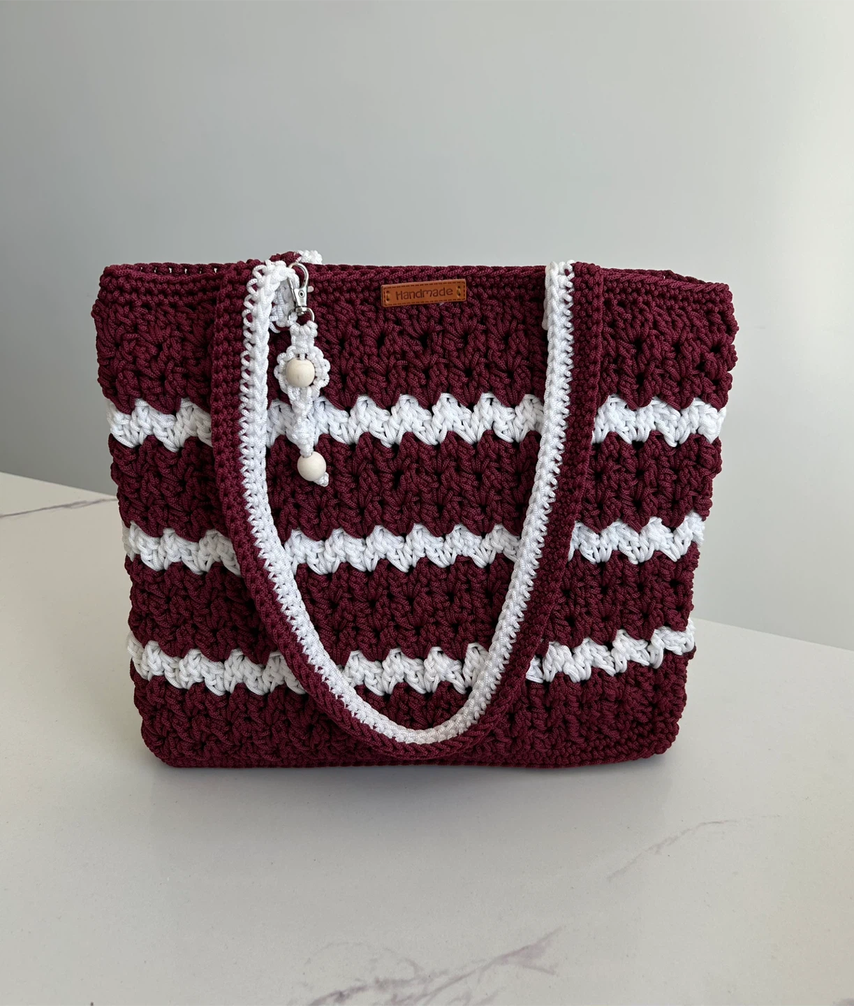 Handmade crochet Tote Bag