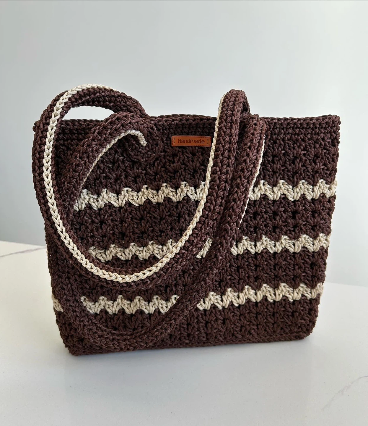 Handmade crochet Tote Bag - photo 4