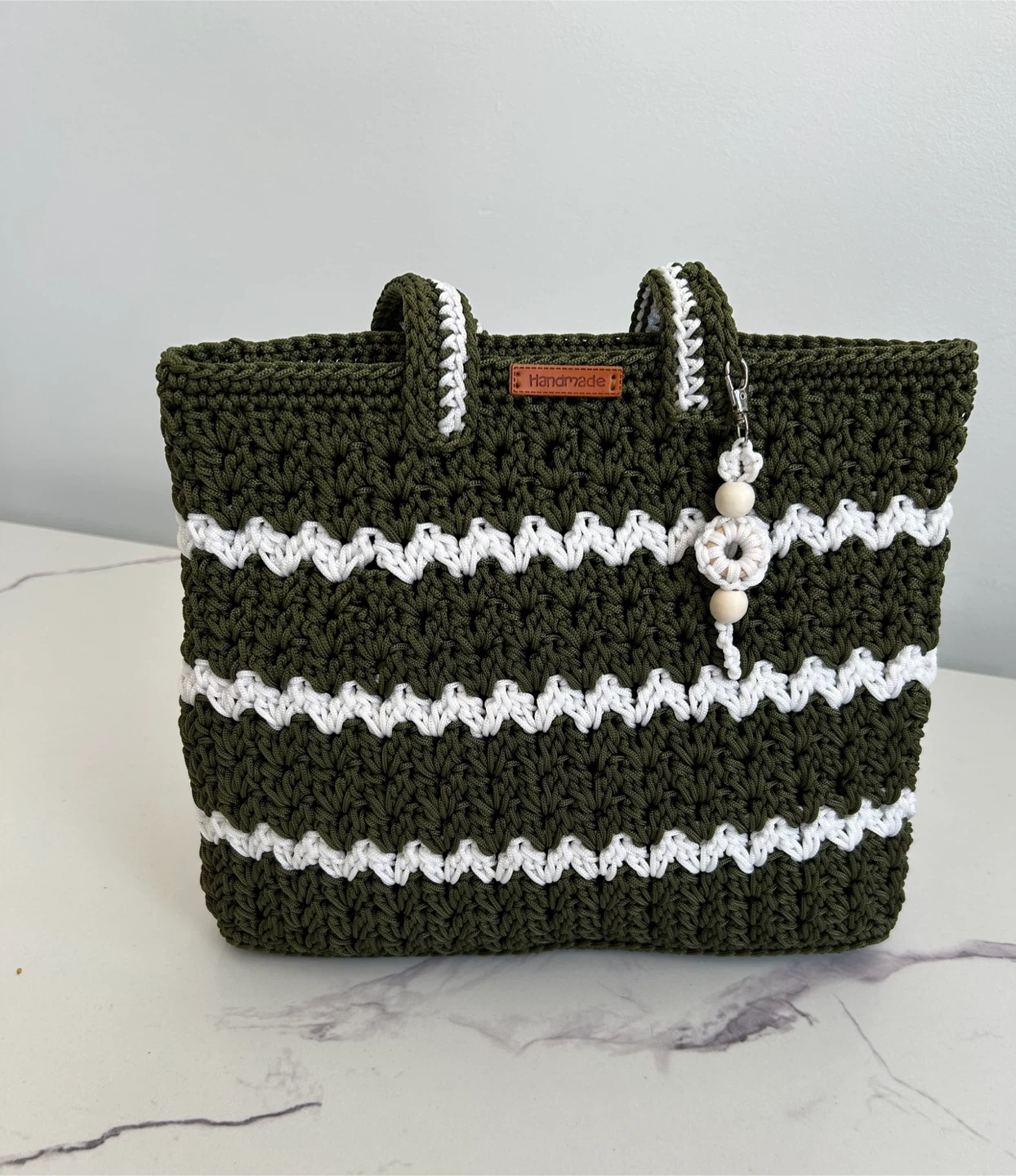 Handmade crochet Tote Bag - photo 5