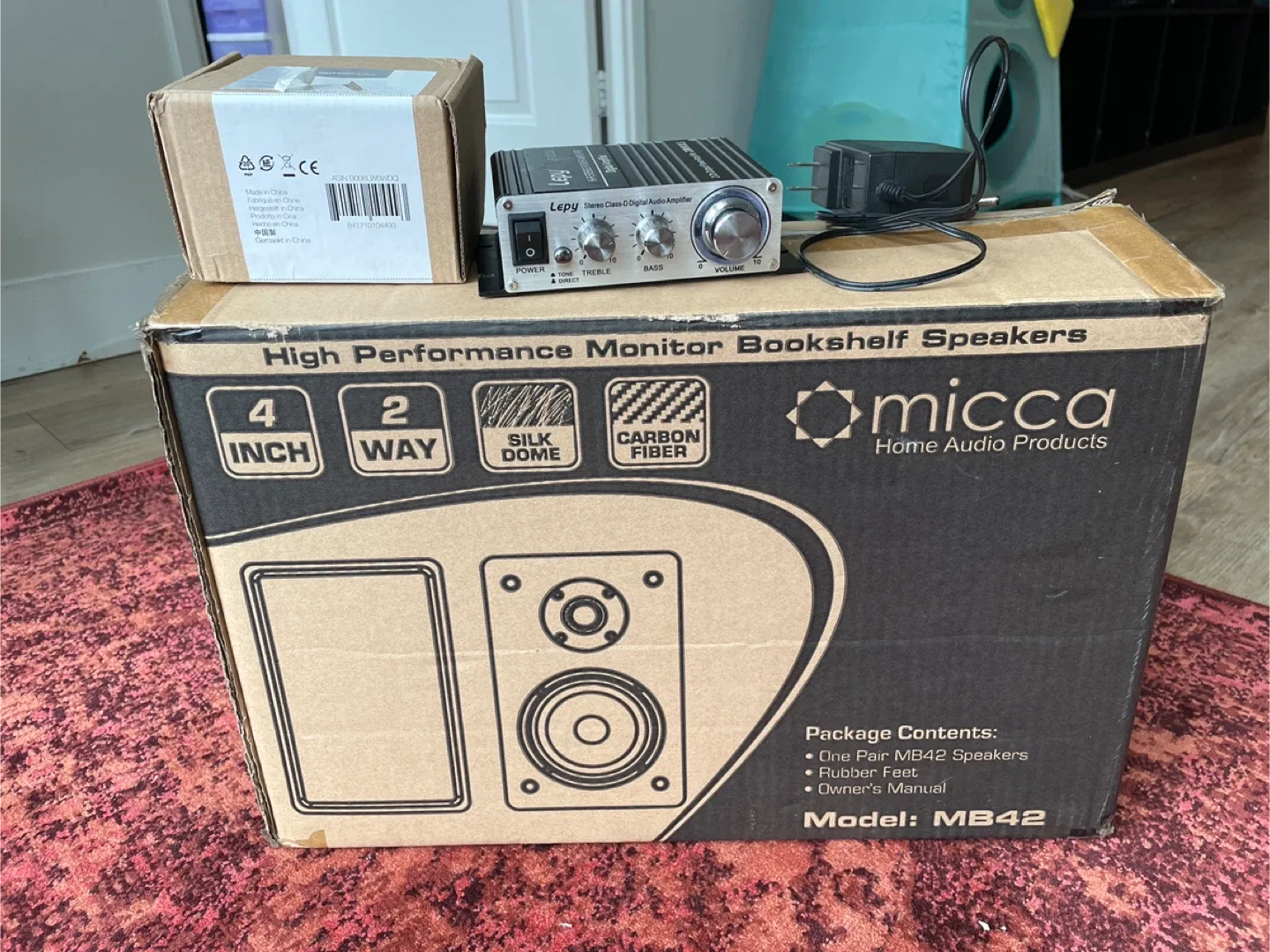 Micca MB42 Speakers & LP-2020A Amplifier image indicator(7)