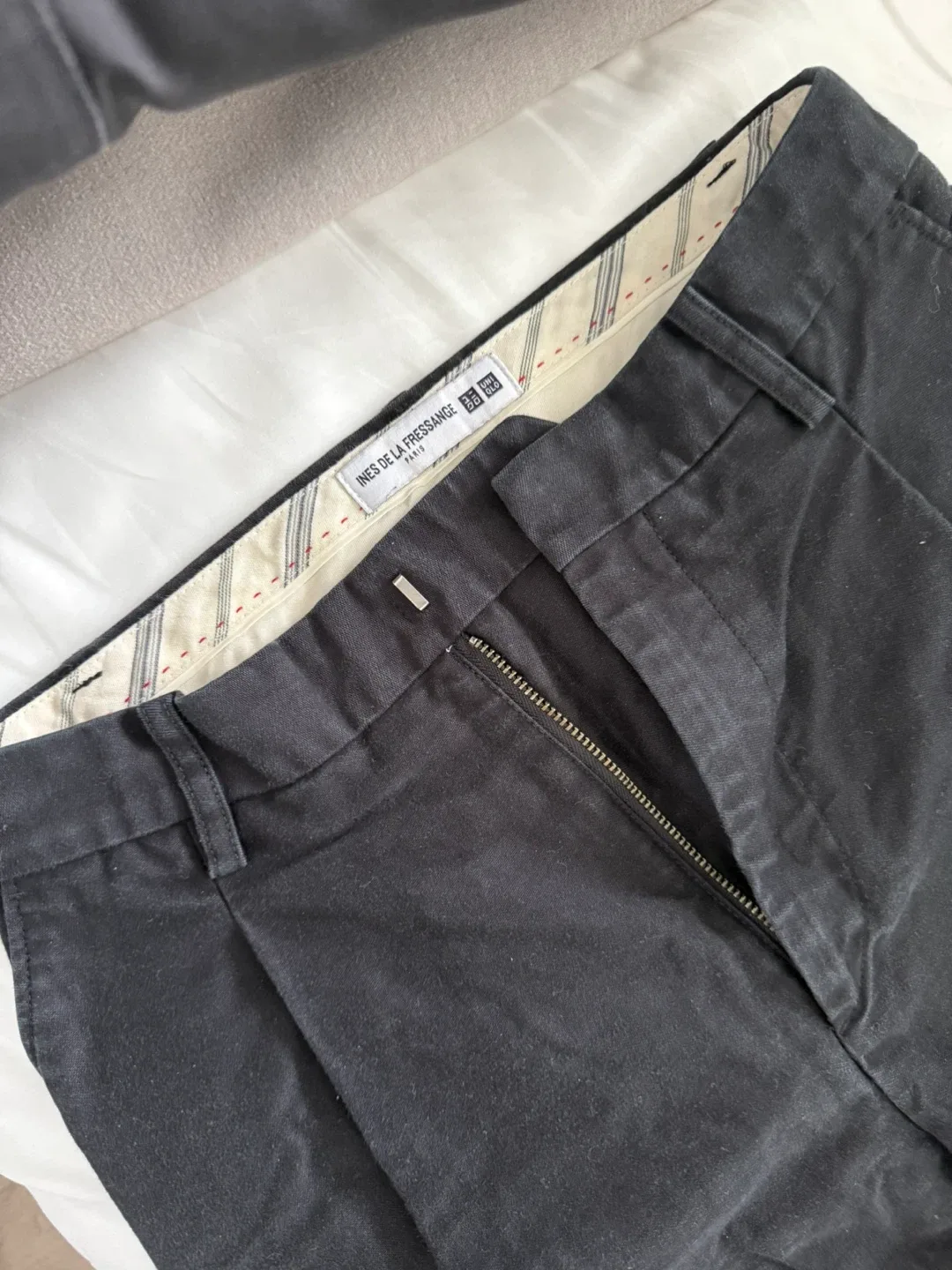 Uniqlo Ines de la Fressange Black Pants - Size 24 thumbnail