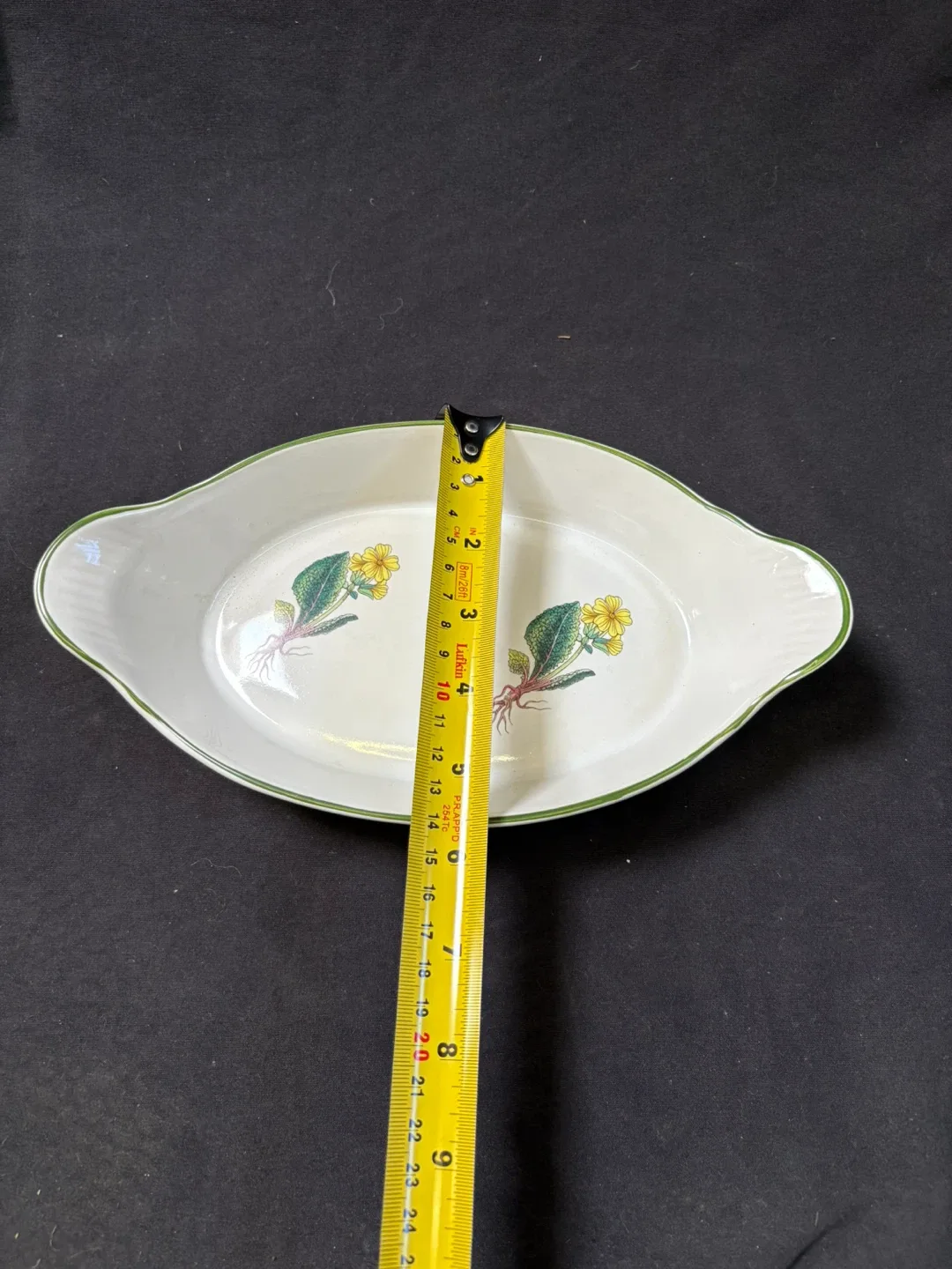 Vintage Royal Worcester Dish with Floral Design image indicator(4)