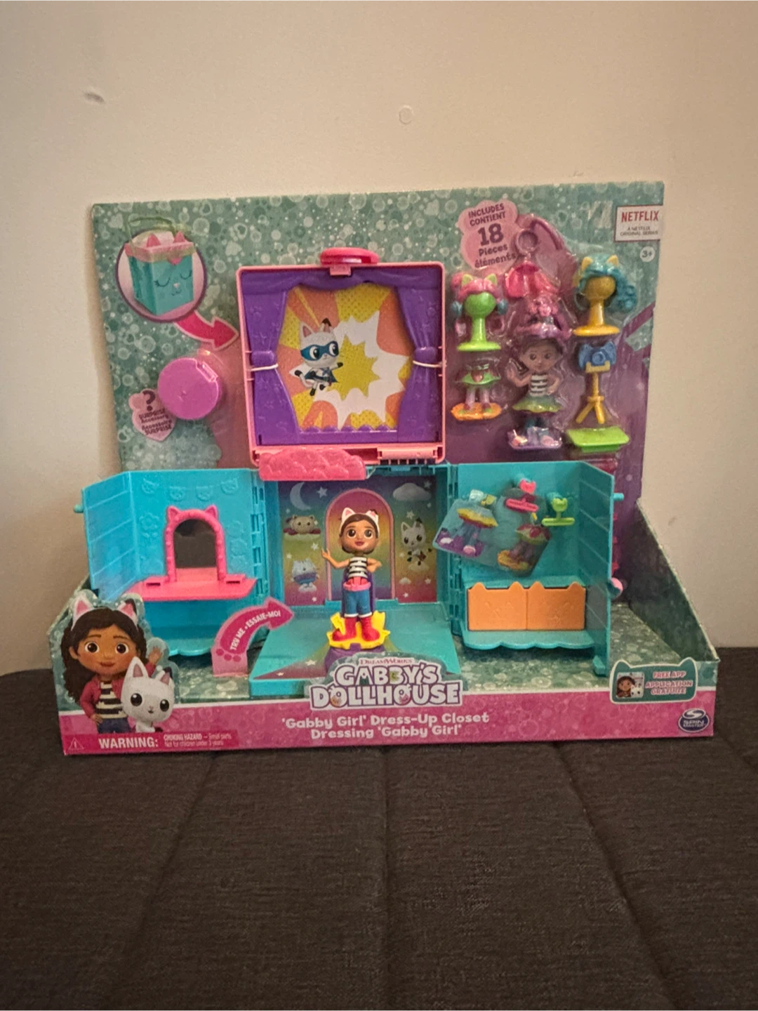 Gabby's Dollhouse Dress-Up Closet