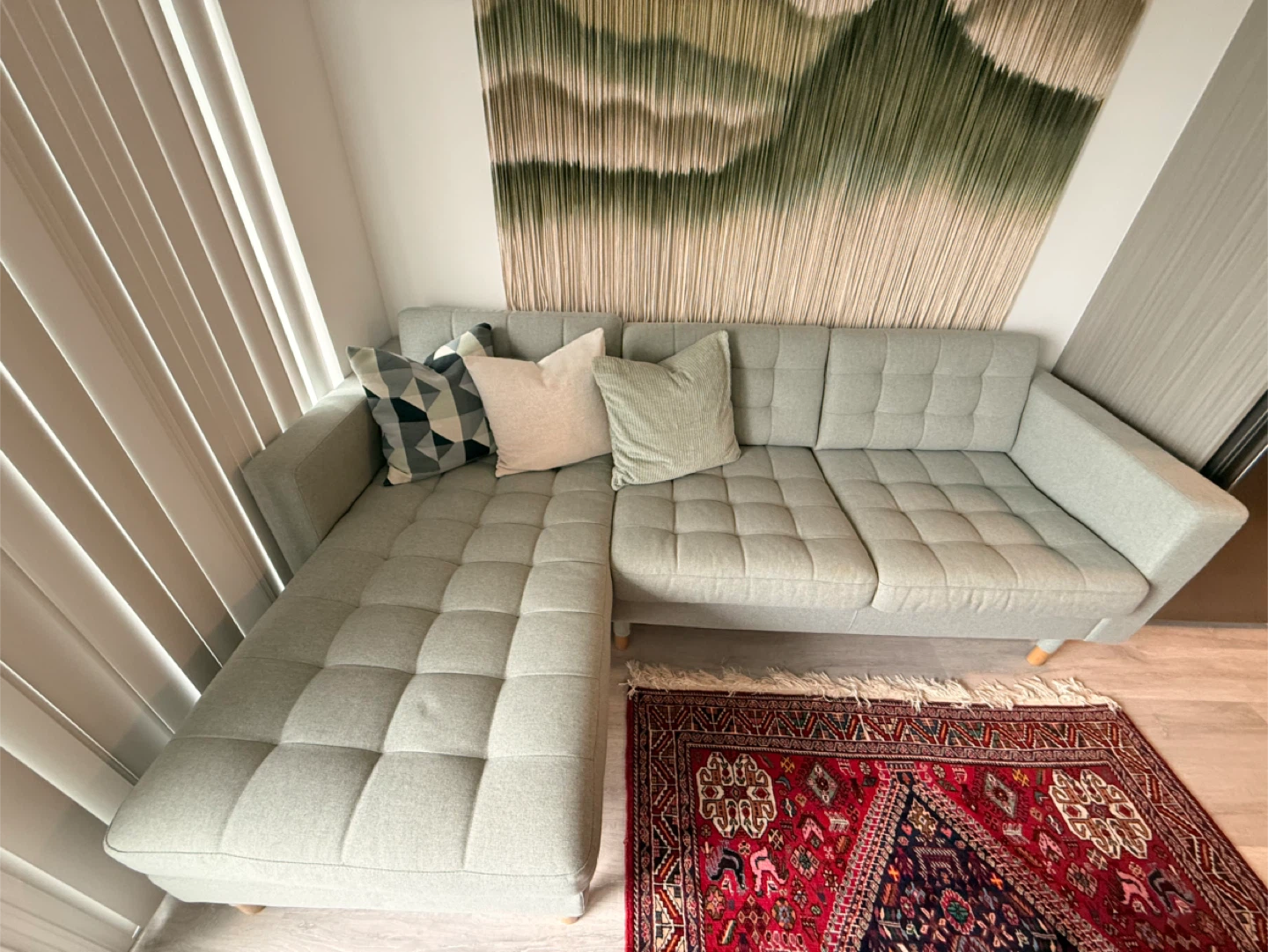 L shape Sectional Sofa - photo 2
