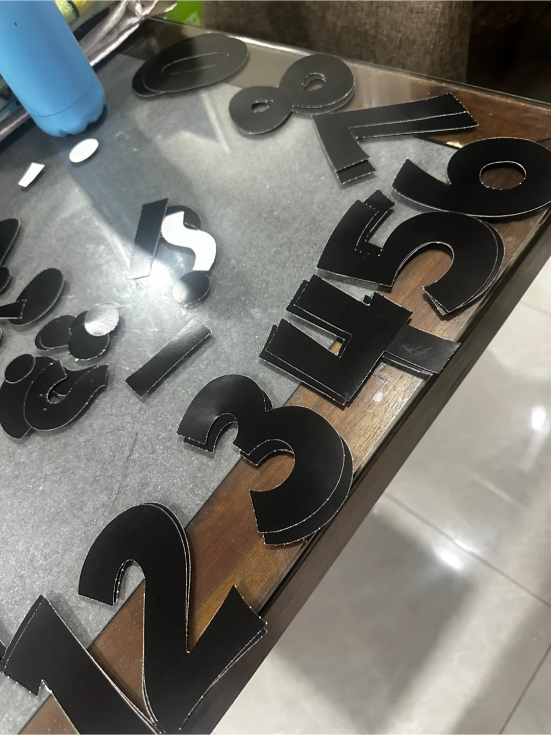 Black Letters and Numbers - photo 3