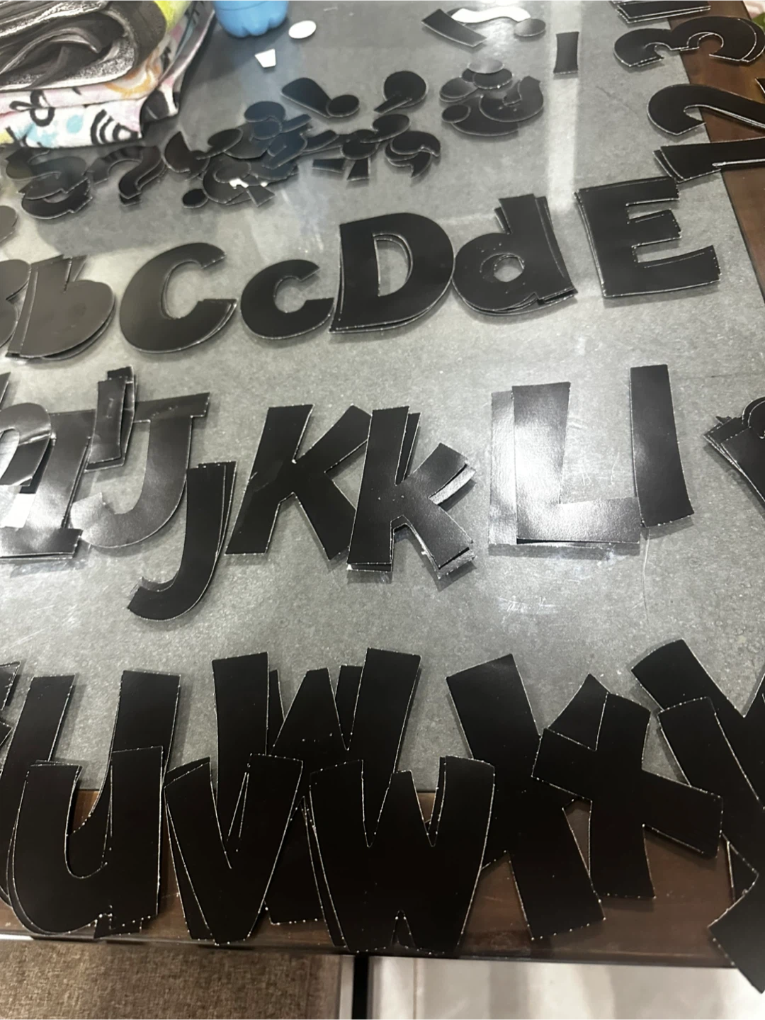 Black Letters and Numbers - photo 5