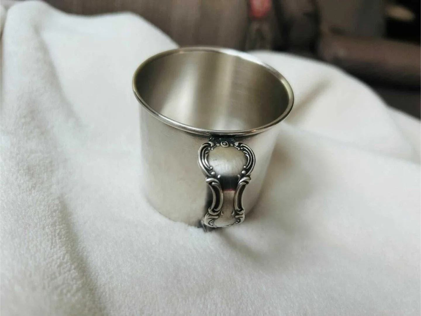 BIRKS Vintage Silver Baby Cup image indicator(5)