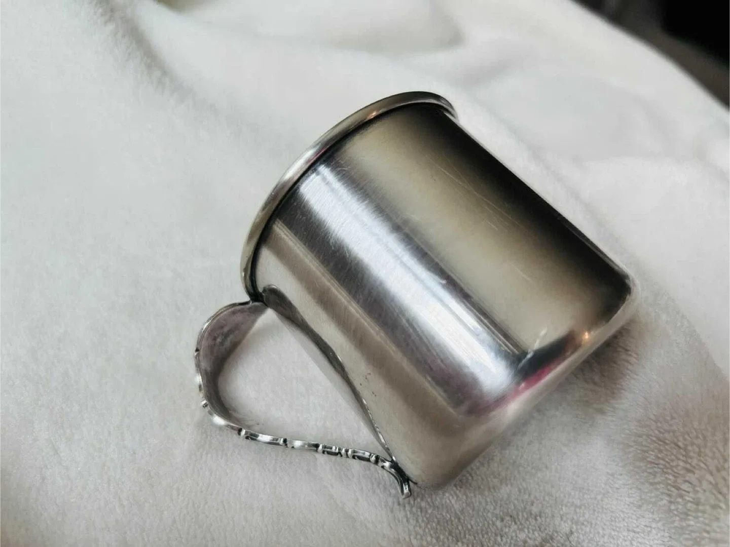 BIRKS Vintage Silver Baby Cup image indicator(3)