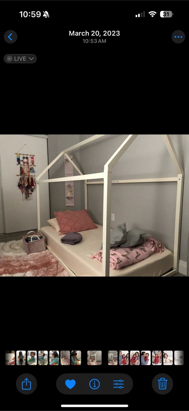 Kids House Bed Frame - photo 2