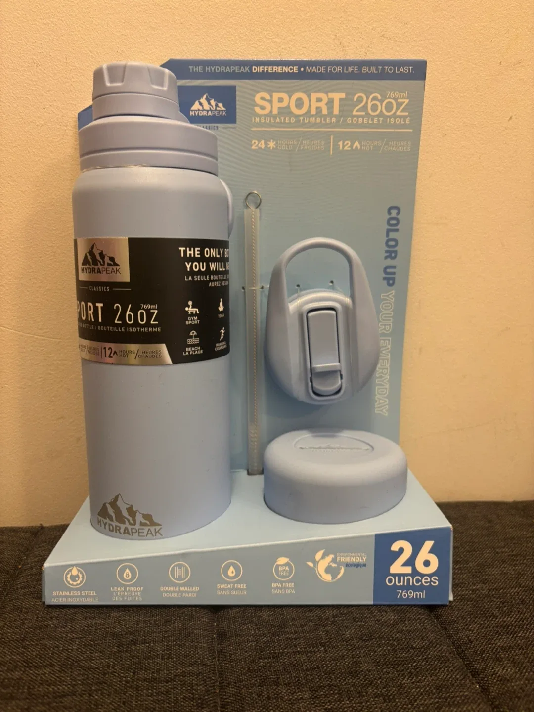 Hydrapeak Sport 26oz Insulated Tumbler - NEW thumbnail