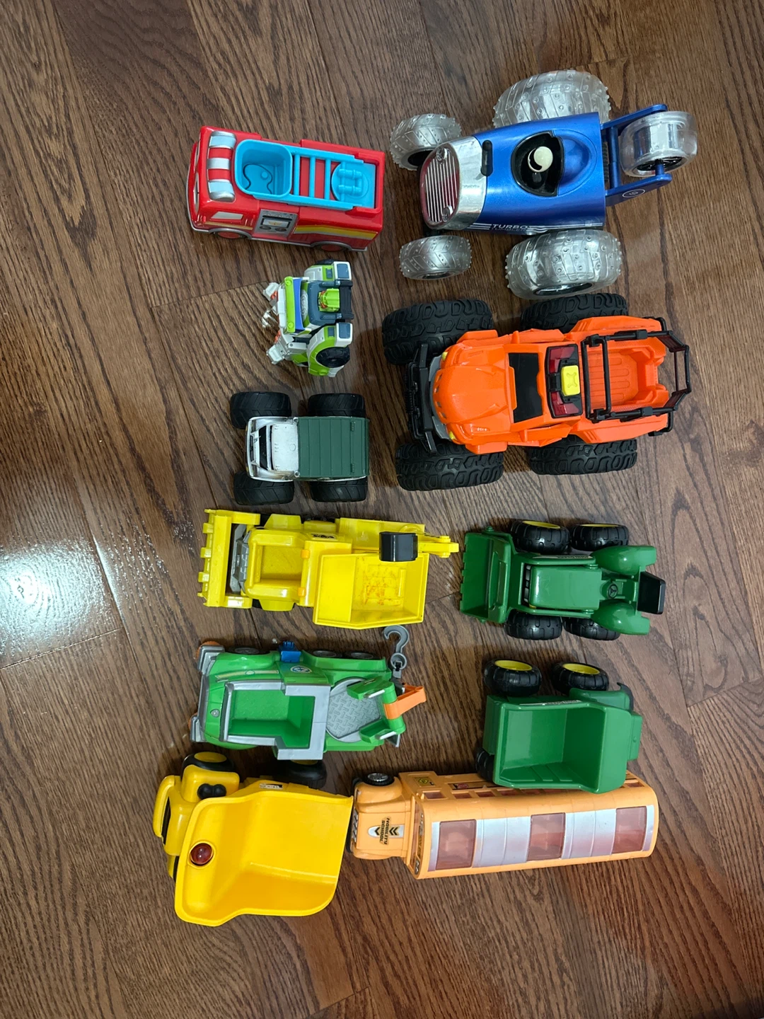 Kids Toy Truck Lot