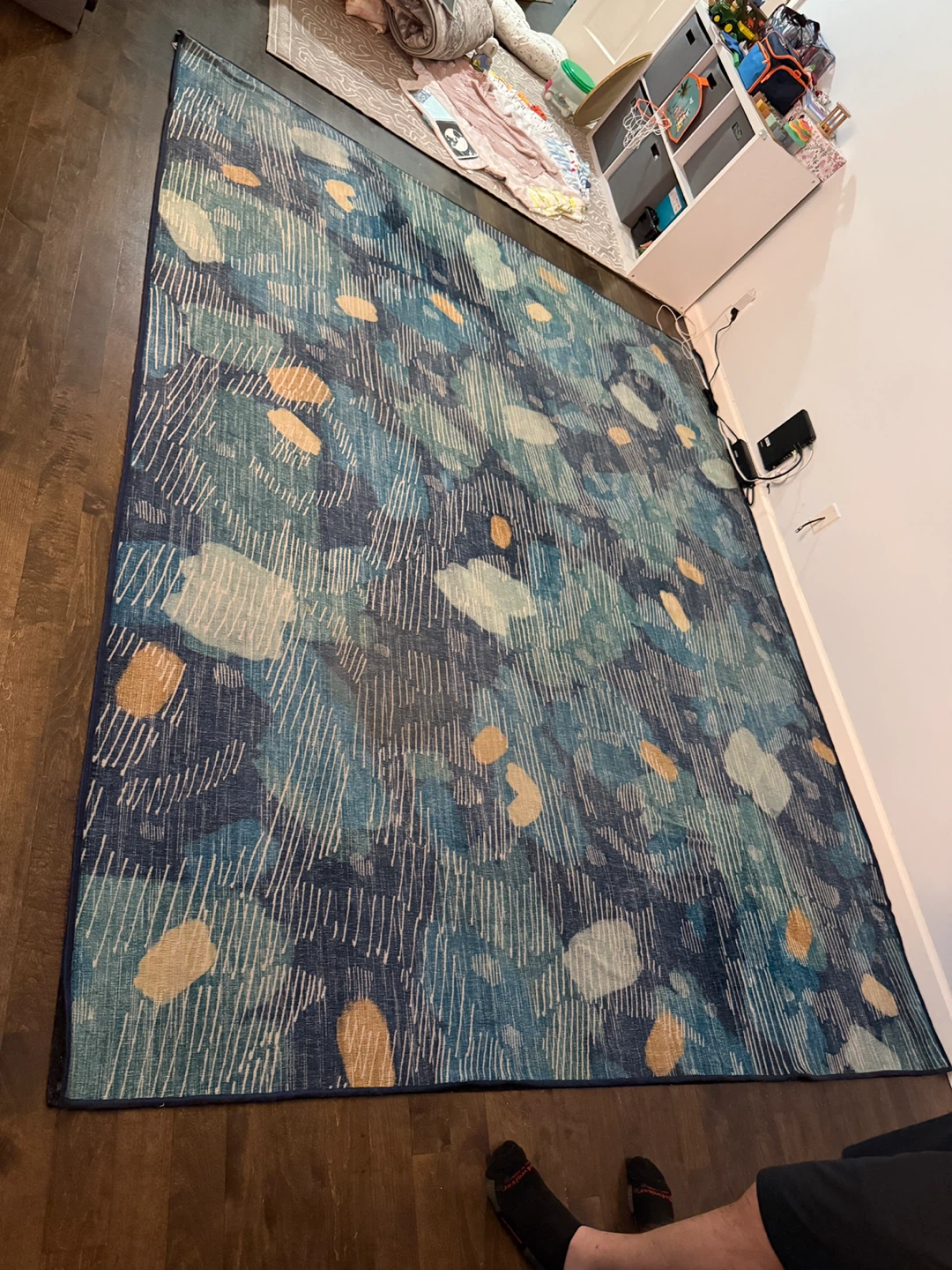 Ruggable Leona Midnight Blue Rug 8x10