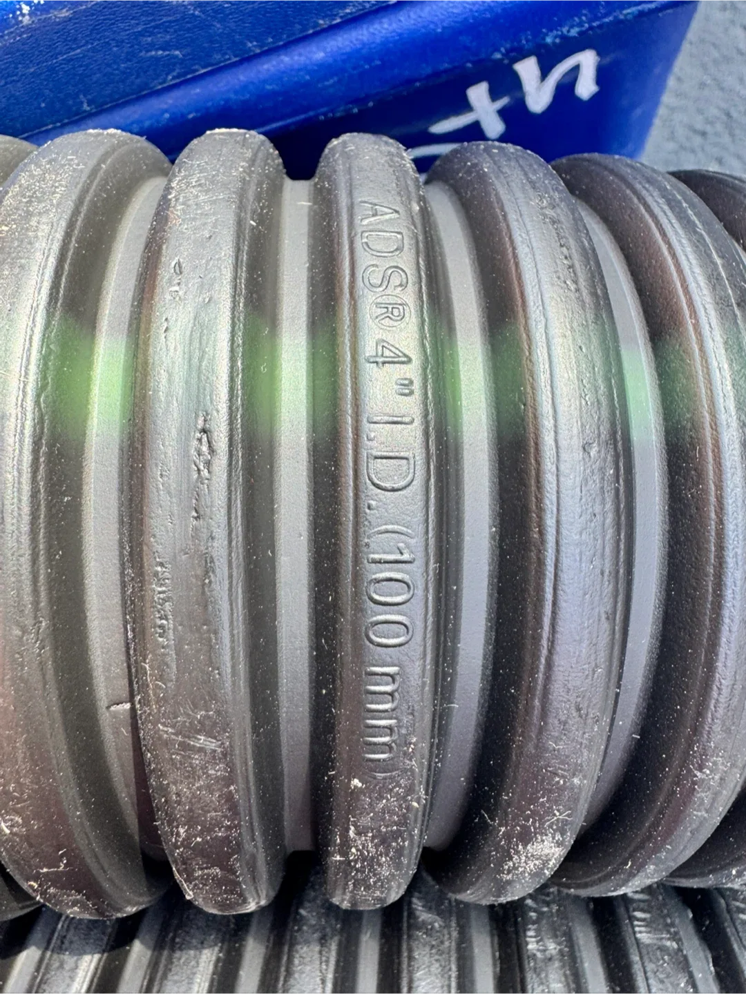 40’ of ADS 4" I.D. Corrugated Pipe image indicator(3)