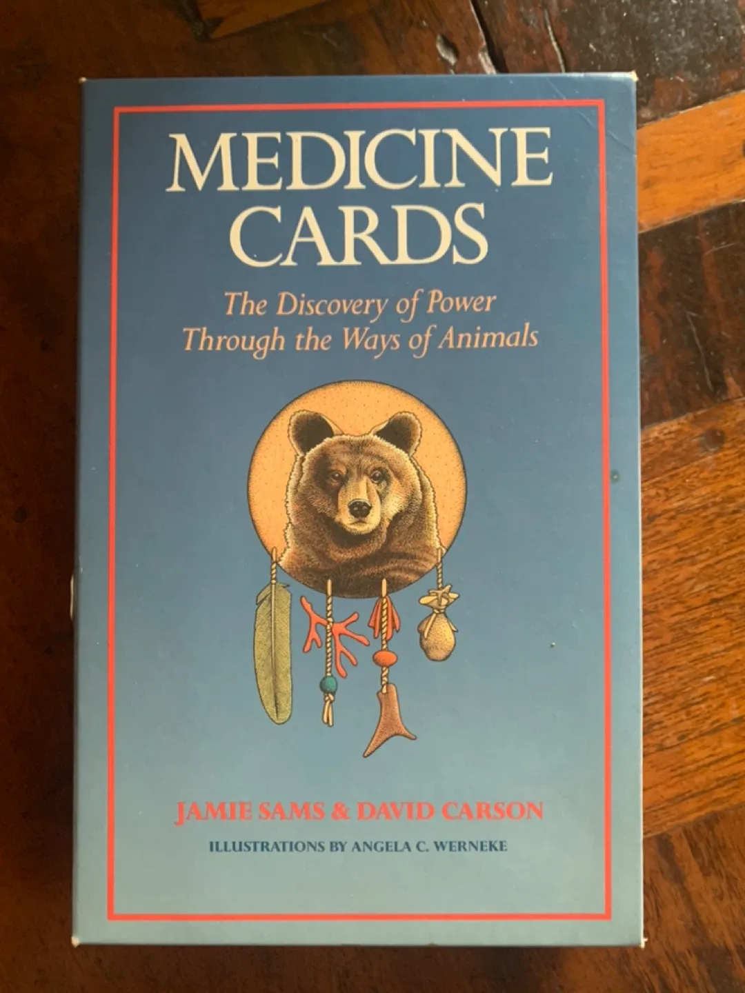 VINTAGE Medicine Cards Native American Divination 1988 image indicator(3)