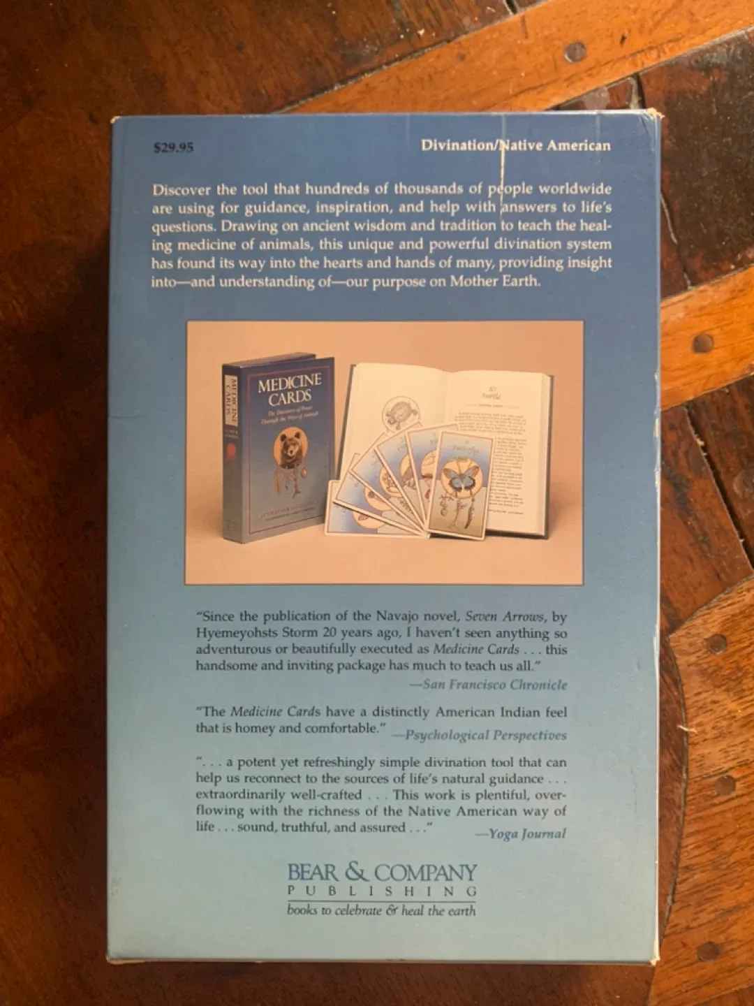 VINTAGE Medicine Cards Native American Divination 1988 image indicator(9)