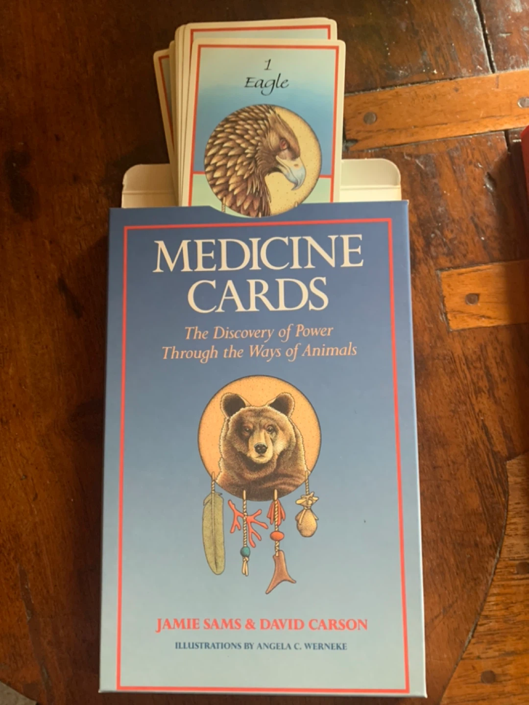 VINTAGE Medicine Cards Native American Divination 1988 - photo 4