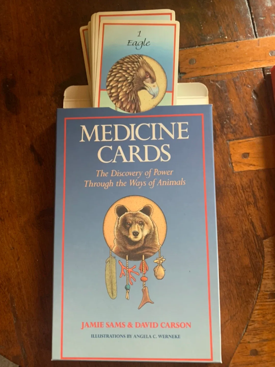 VINTAGE Medicine Cards Native American Divination 1988 image indicator(4)