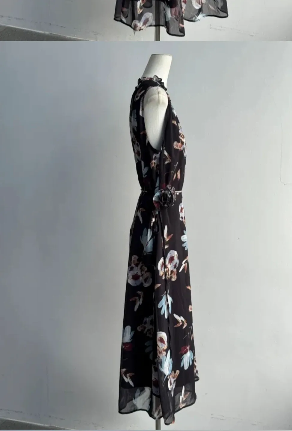 Floral Sleeveless Dress - Size Small image indicator(4)