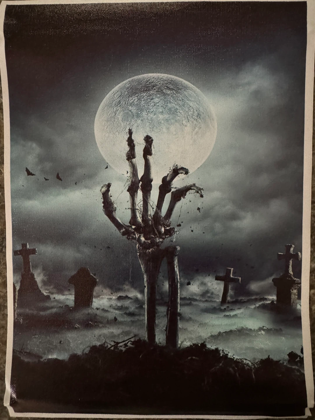 🥕Spooky Halloween Poster – 30 × 21 cm 🙌🏻
