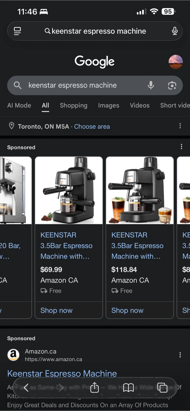 Keenstar 3.5Bar Espresso Machine - photo 4