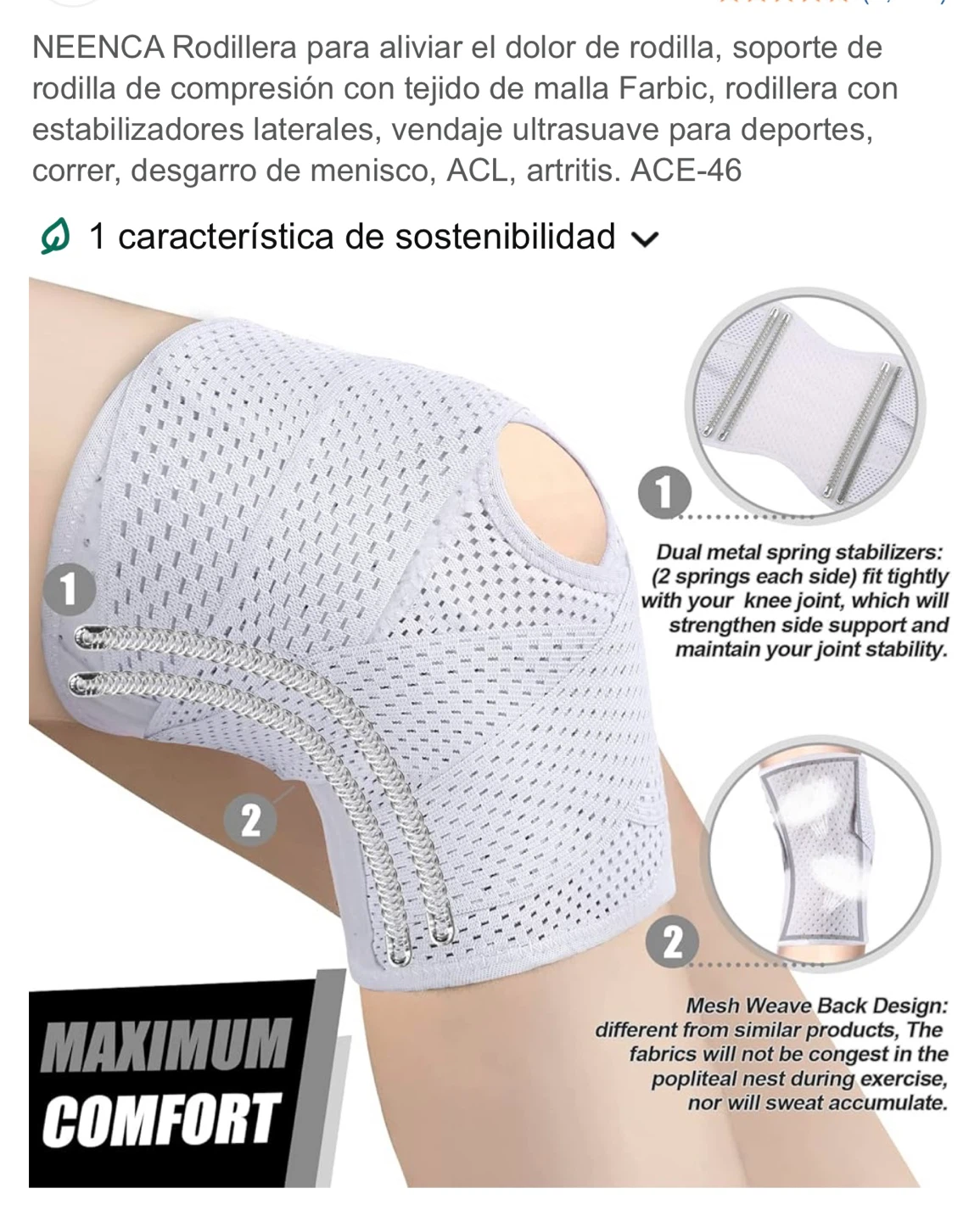 Knee Brace, Size L - photo 2