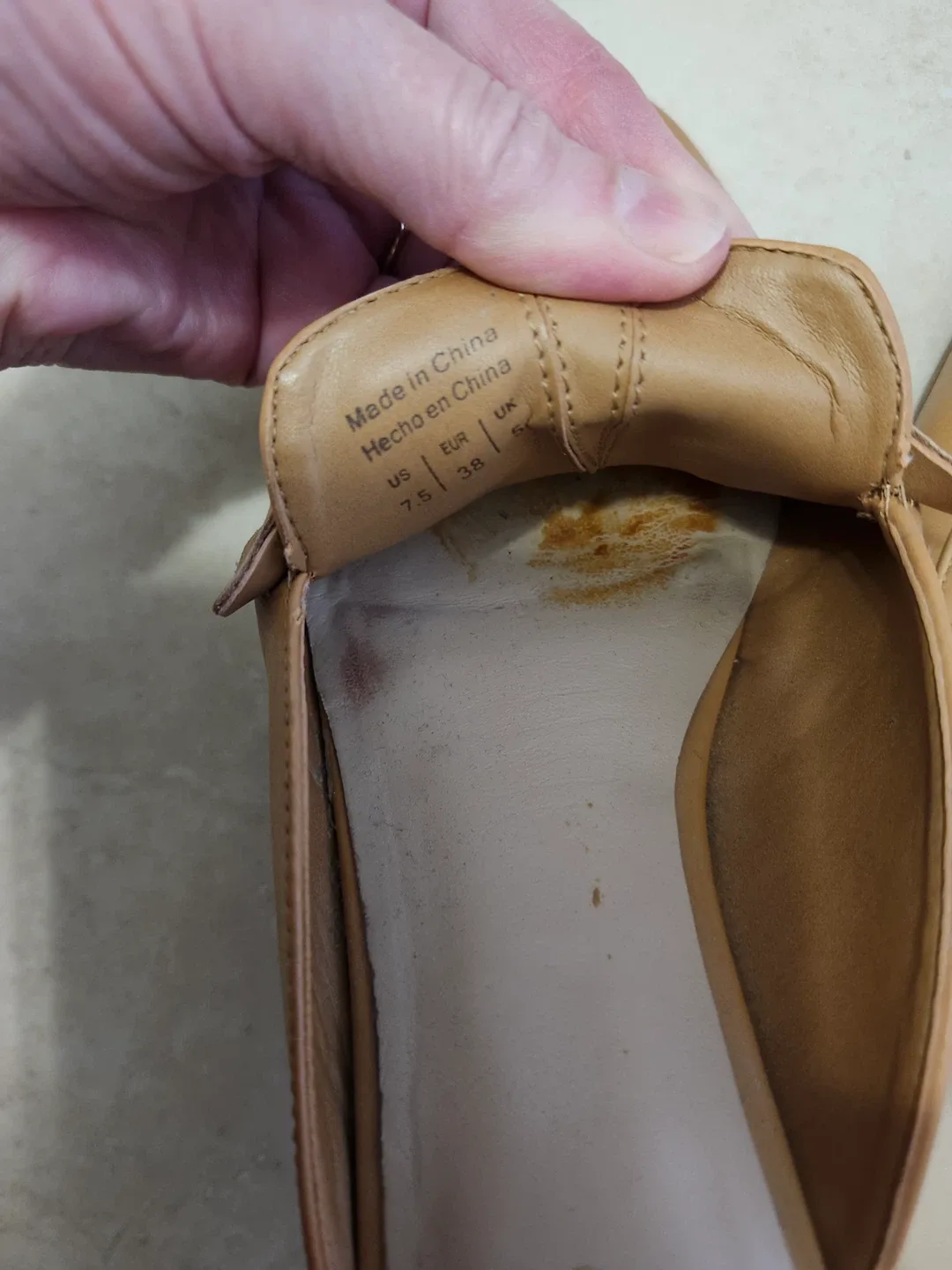 ALDO LEATHER MULE SHOE image indicator(4)