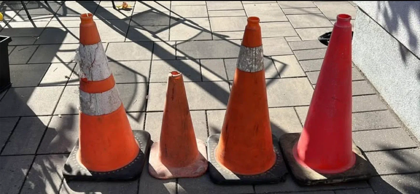 Traffic Cones - Set of 4 thumbnail