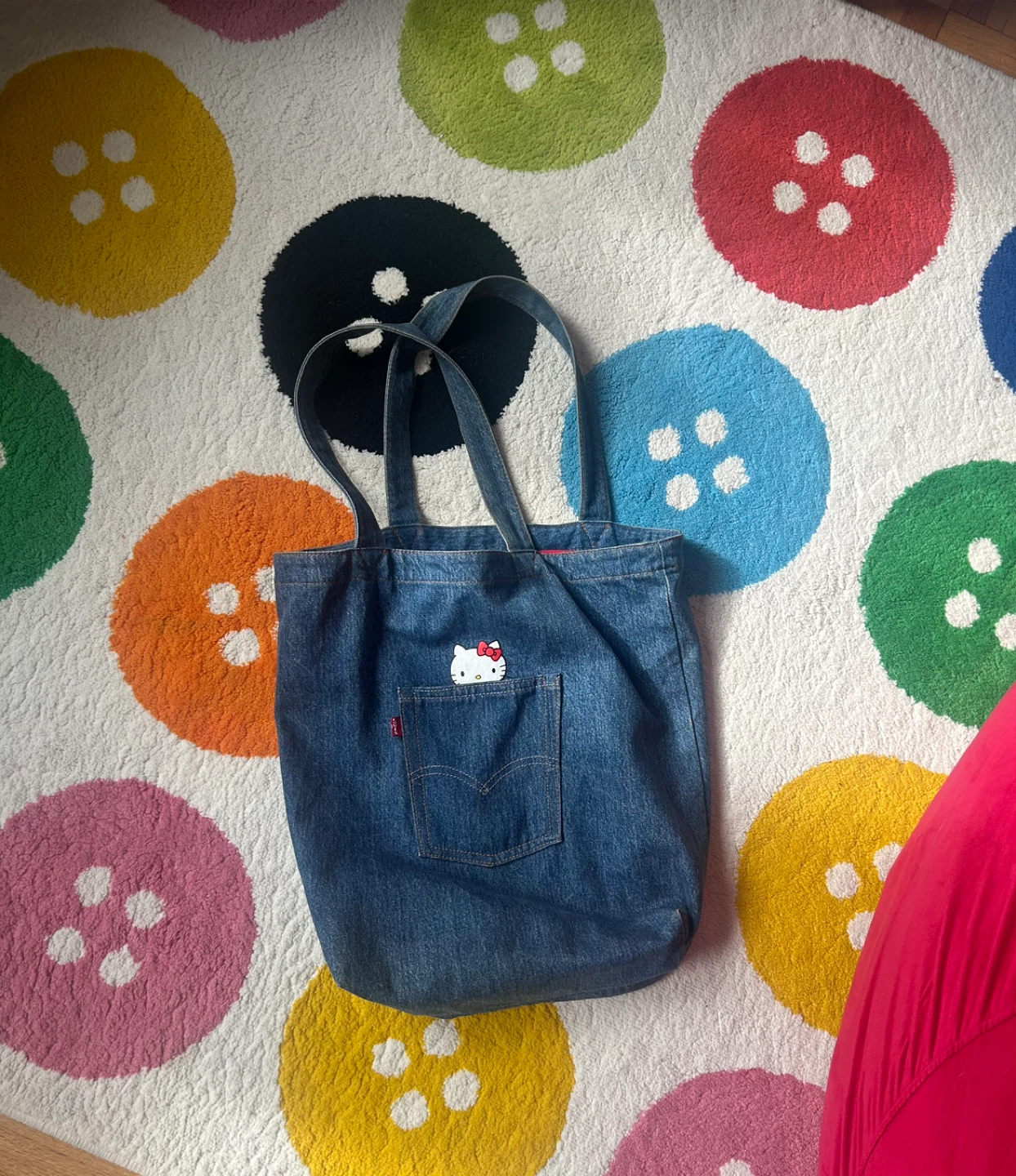 Levi's x Hello Kitty Denim Tote Bag