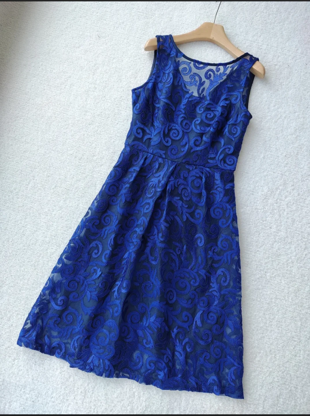 Blue Lace Dress