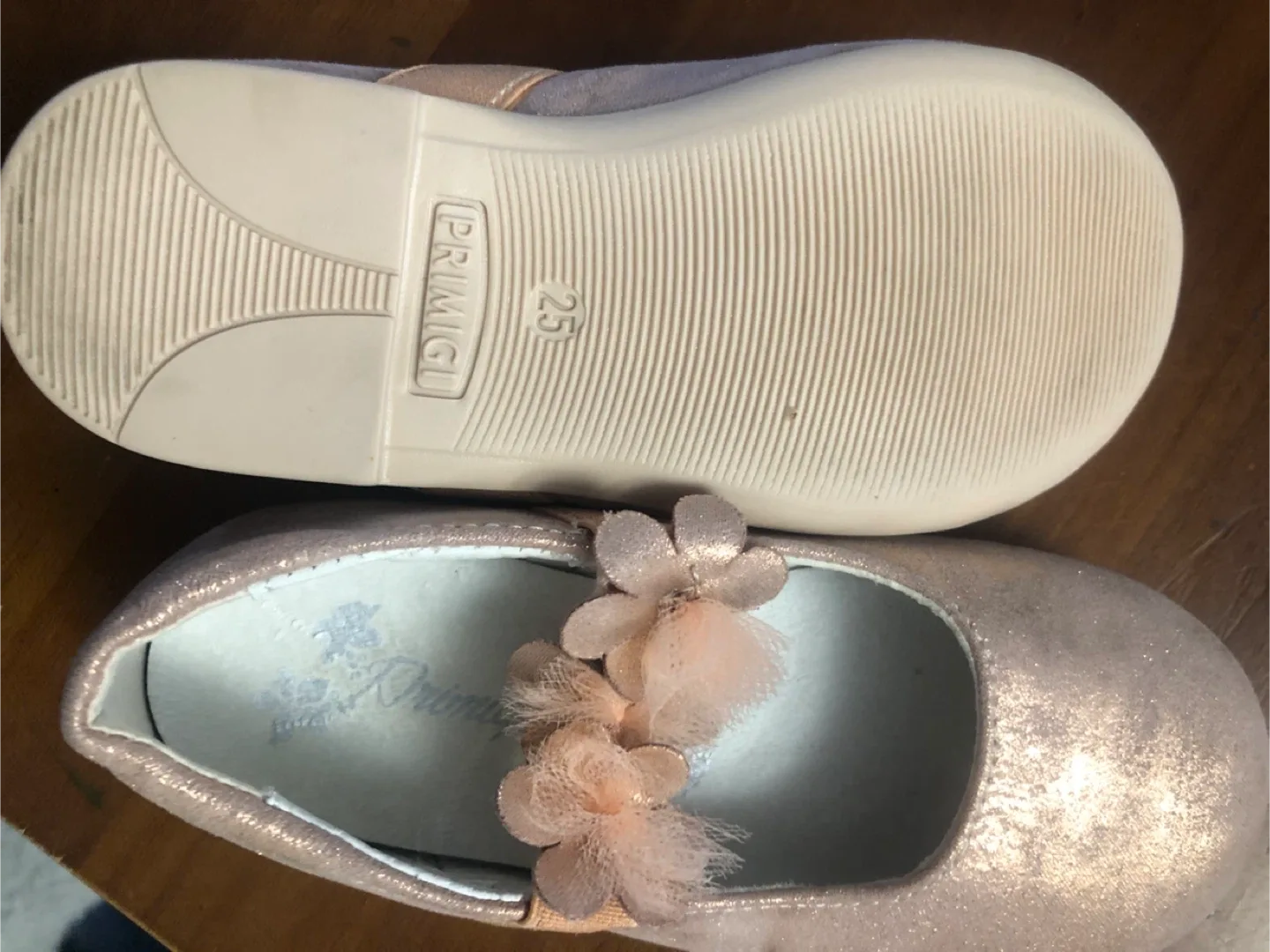 Primigi Girls' Pink Ballet Flats - Size 8.5 image indicator(2)