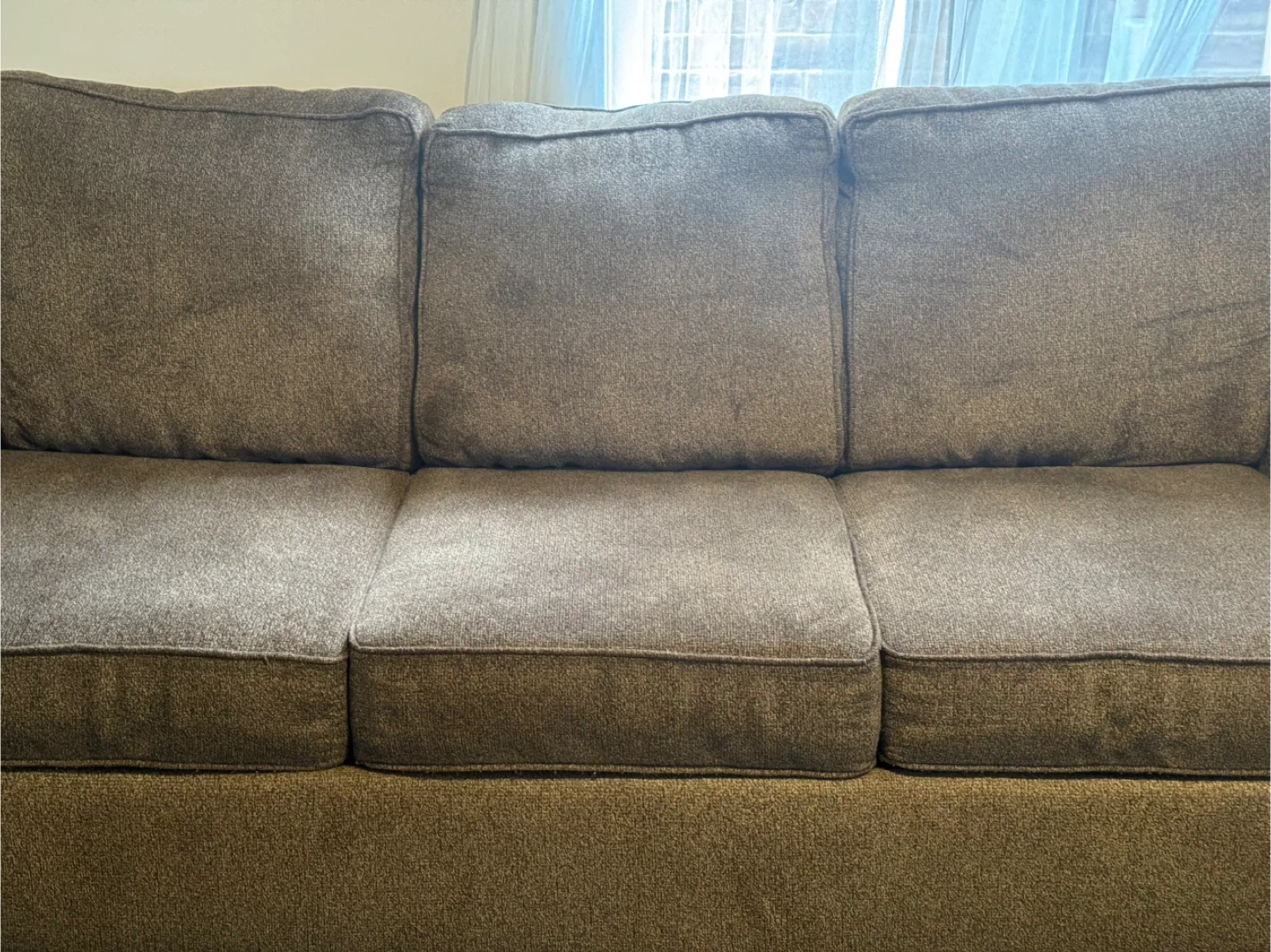 Brown Fabric Sofa - photo 5