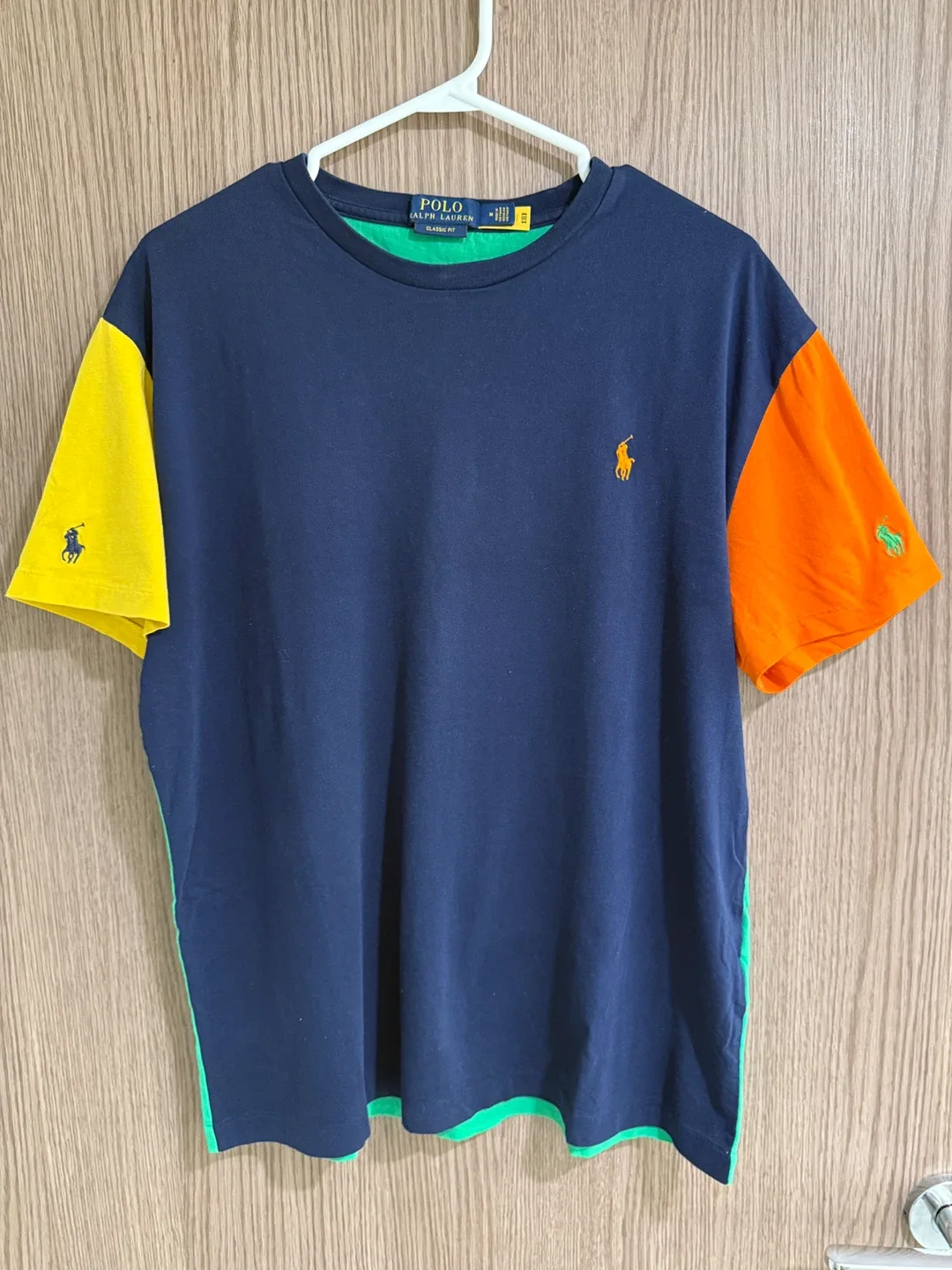 Polo Ralph Lauren Colour Block T-Shirt - Size M thumbnail