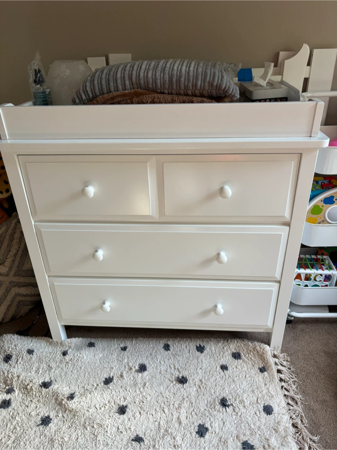 White Dresser/Changing Table