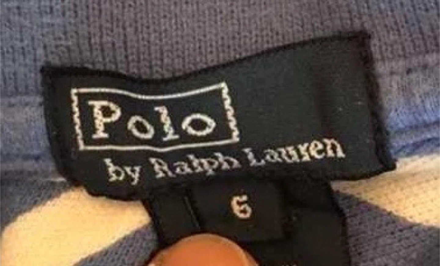 POLO Ralph Lauren Long Sleeve Polo - Size 6 - photo 2