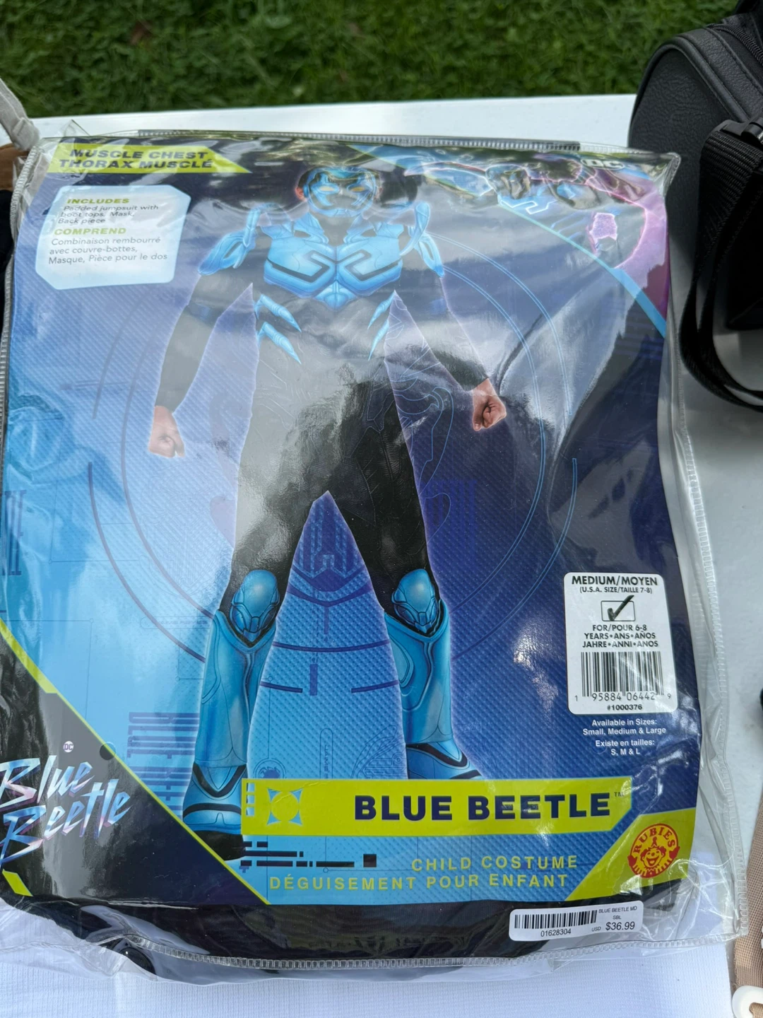 Blue Beetle Child Costume - Medium (Size 7-8)