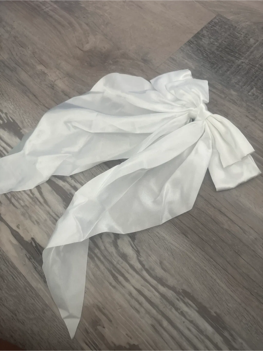 Satin Bow Hair Accessories - Pink, Blue, White, Purple image indicator(2)