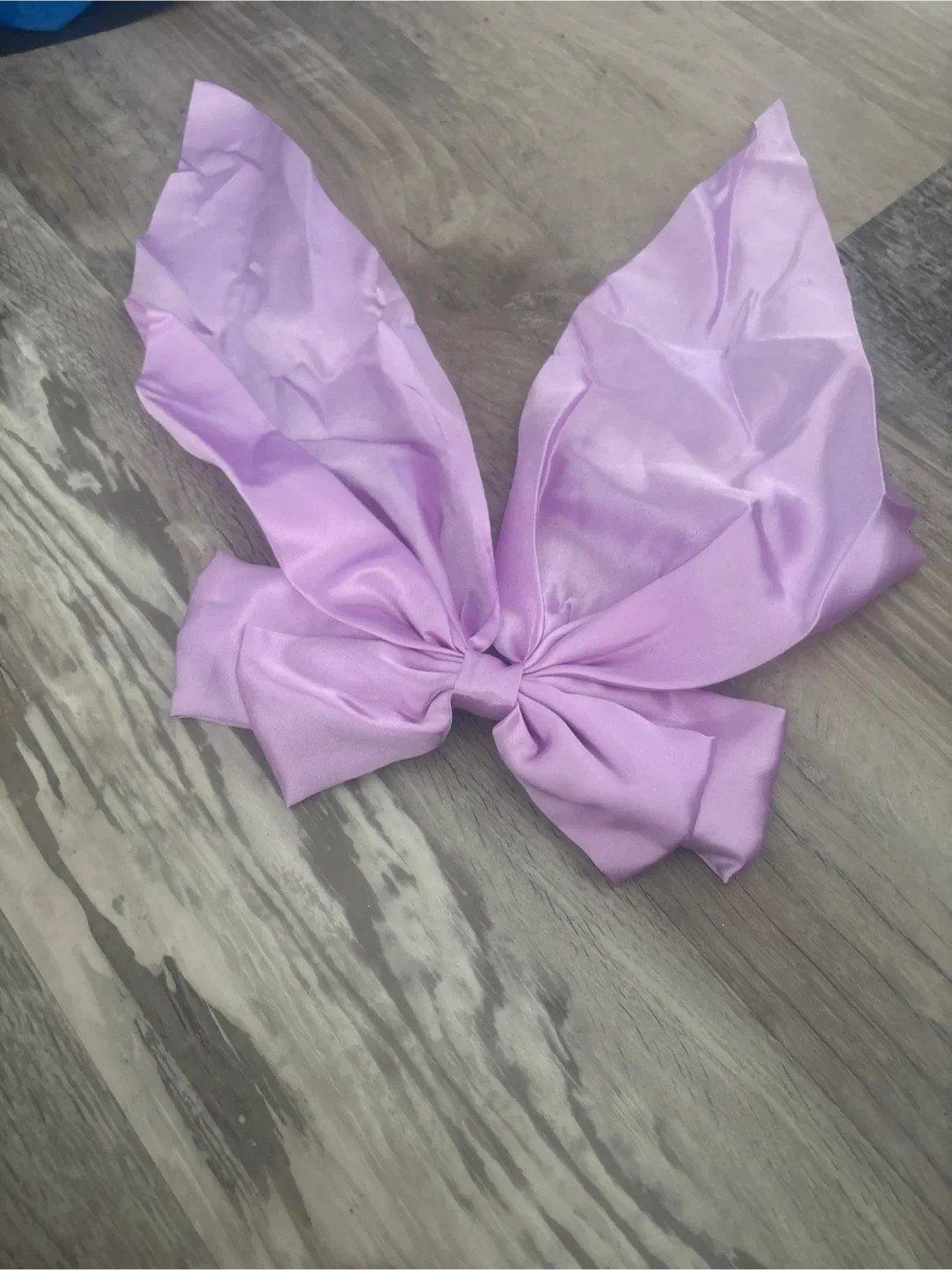 Satin Bow Hair Accessories - Pink, Blue, White, Purple image indicator(4)