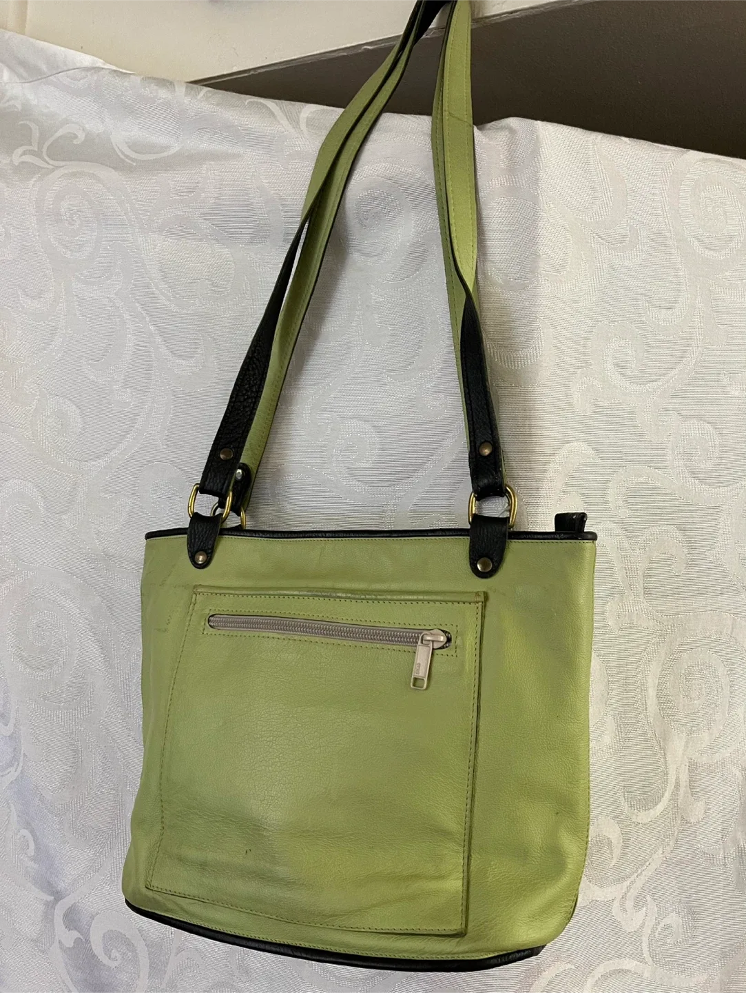 🥕Leather Purse - Green image indicator(4)