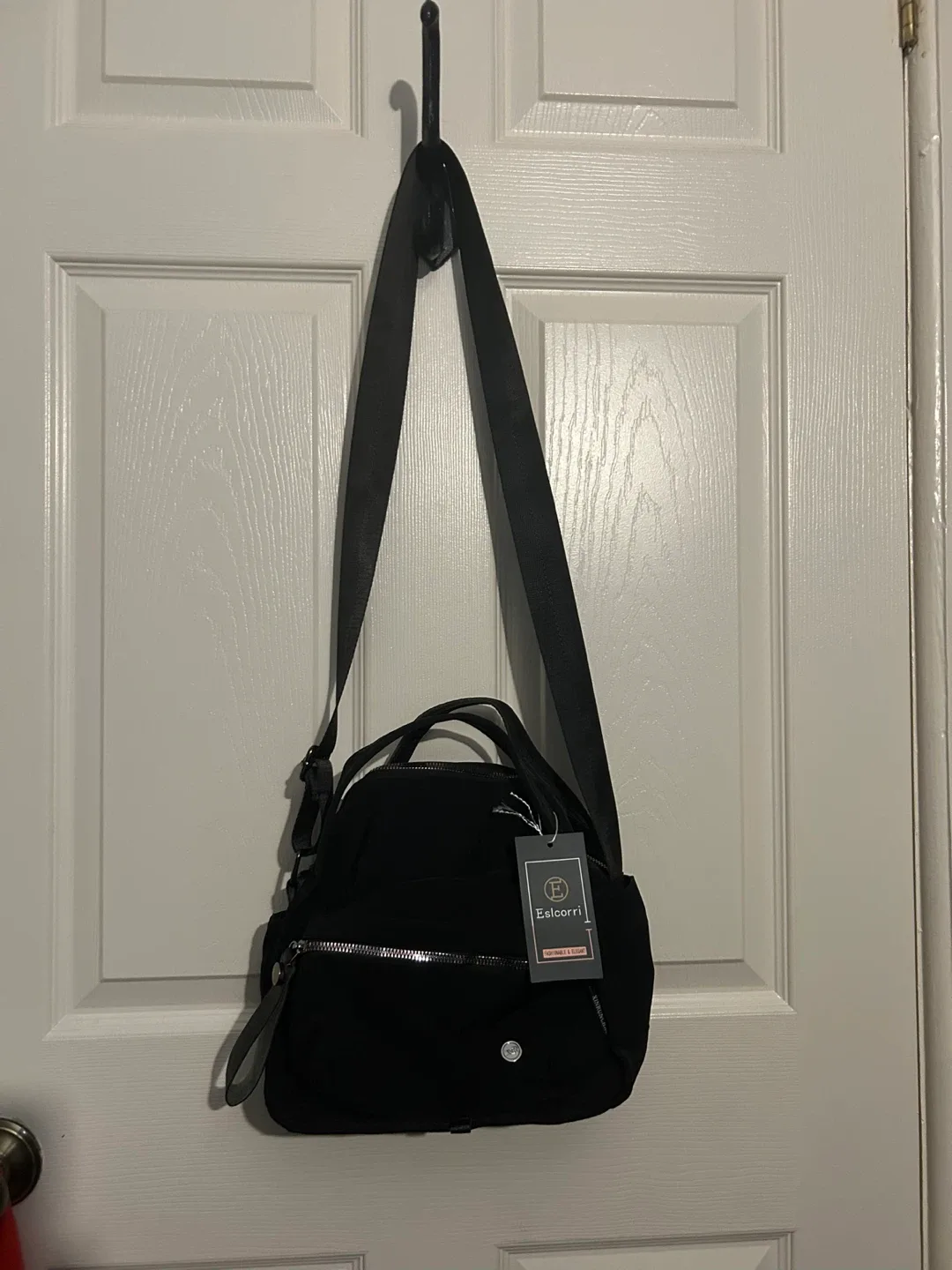 Eslcorri Black Crossbody Bag image indicator(2)